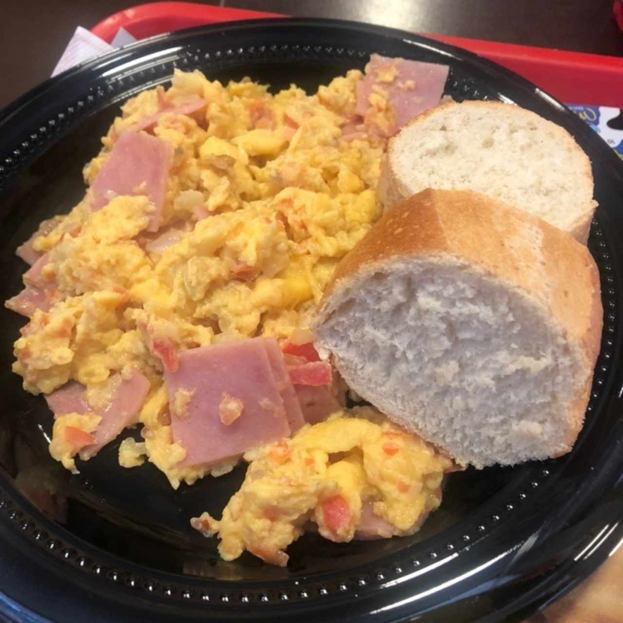 huevos con jamon 