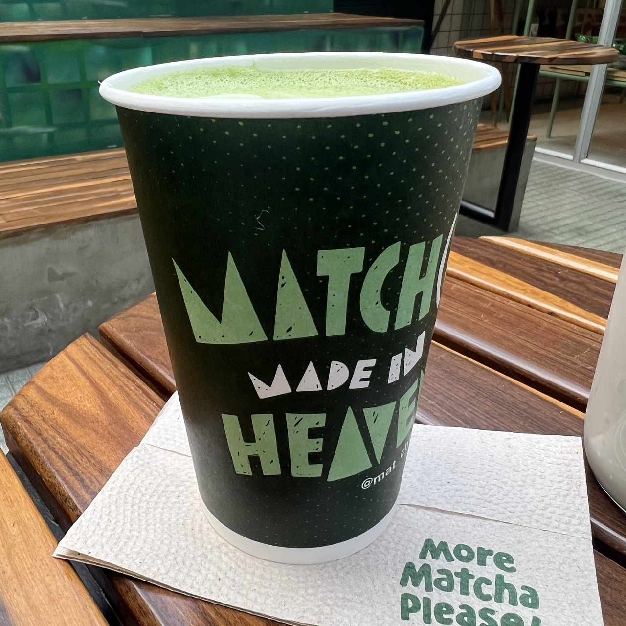 Matcha latte 