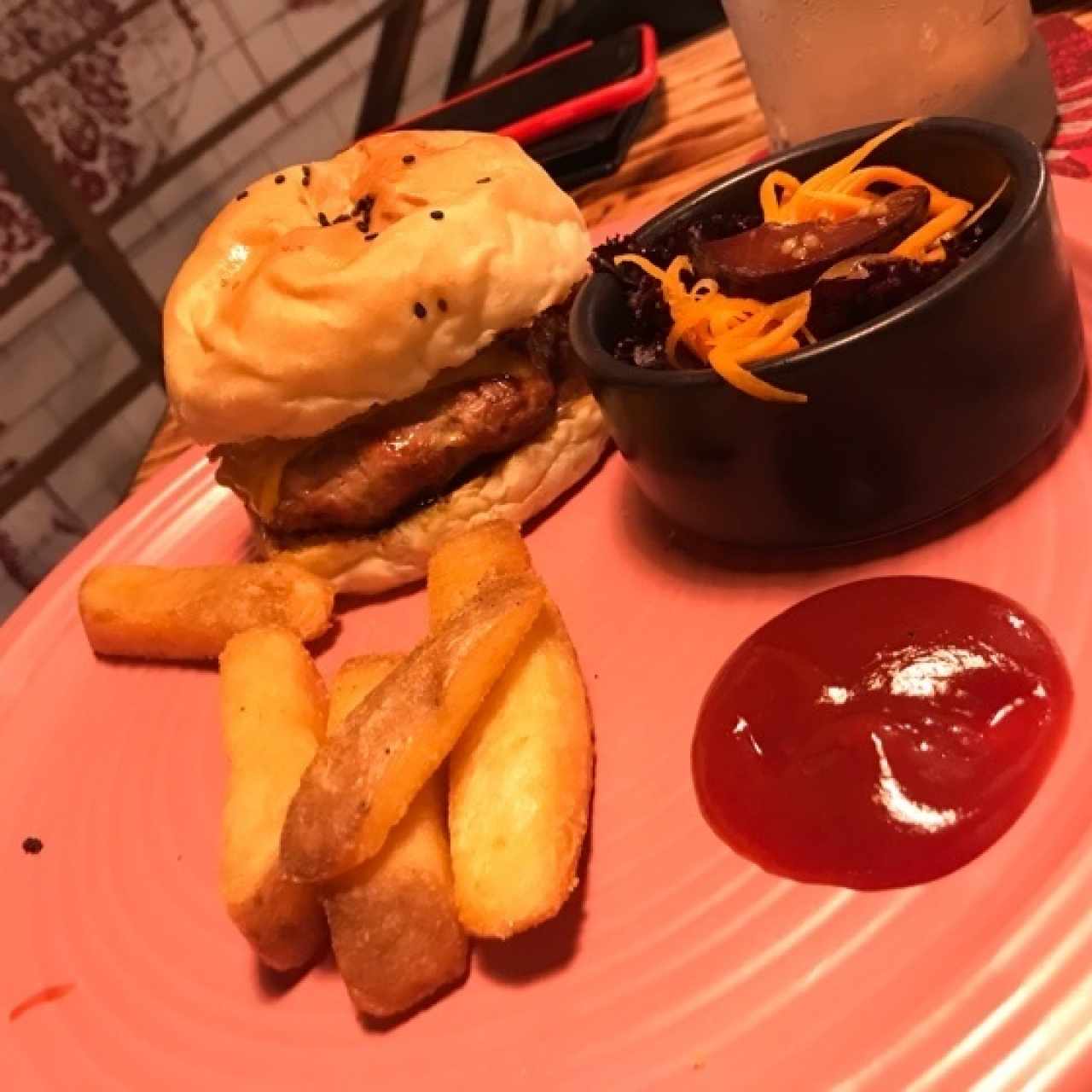 pork hamburguesa