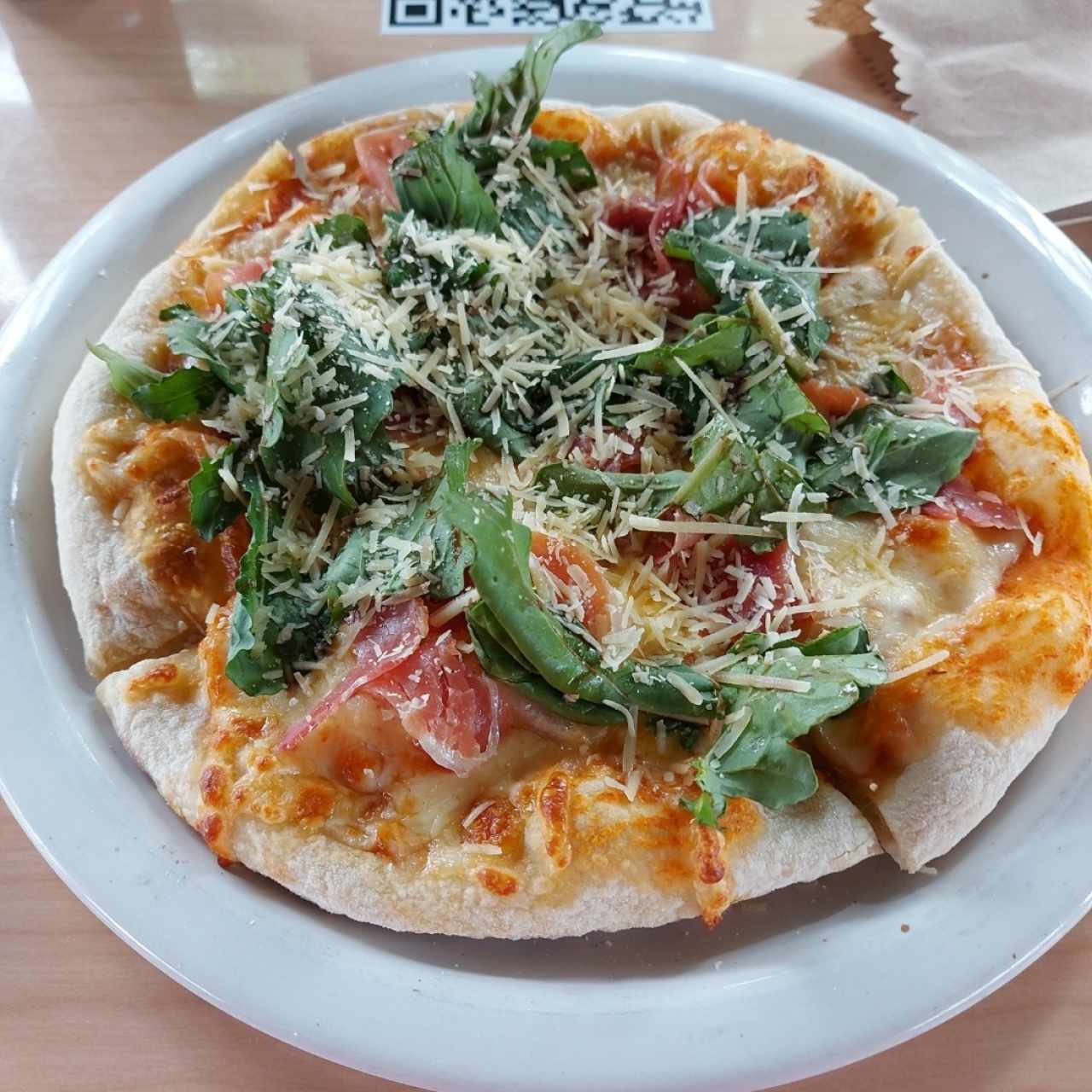 Pizza prosciutto 