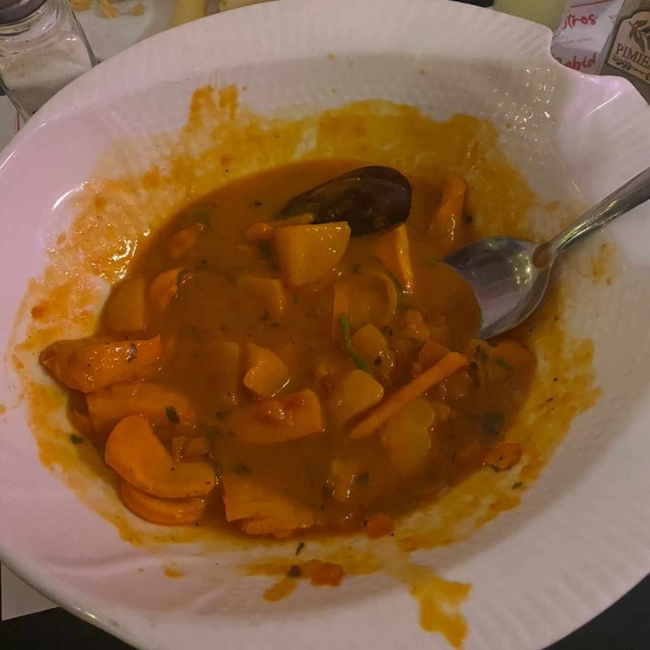Picante de mariscos