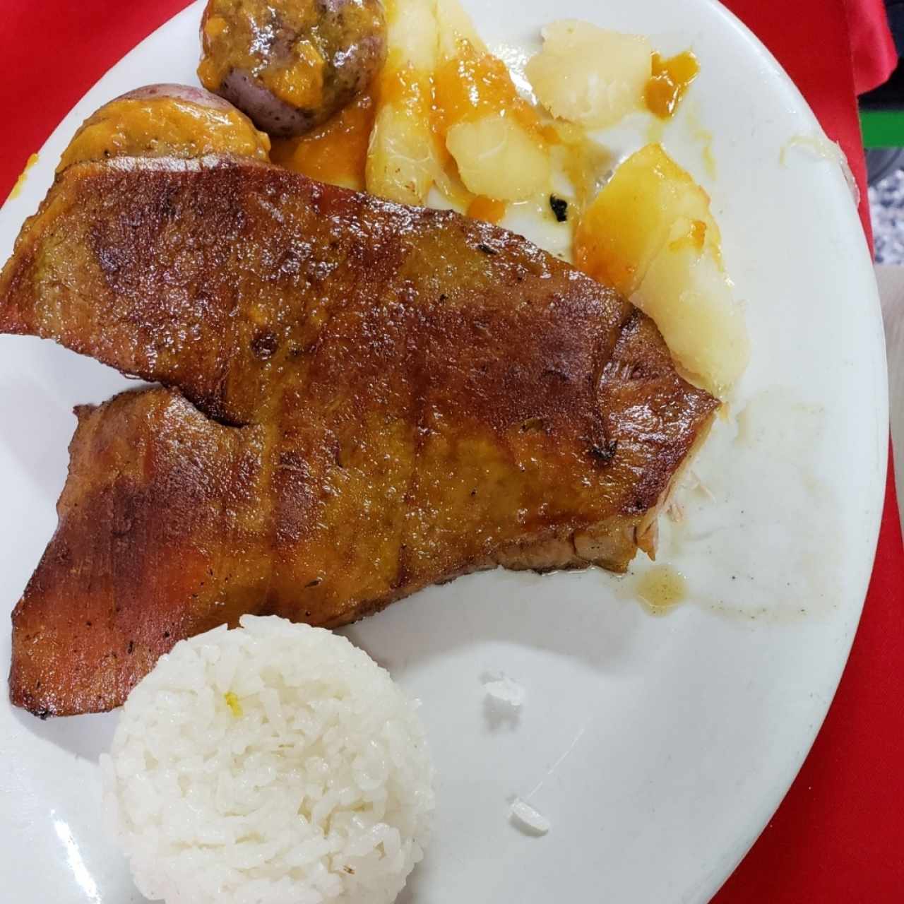 sobrebarriga al horno
