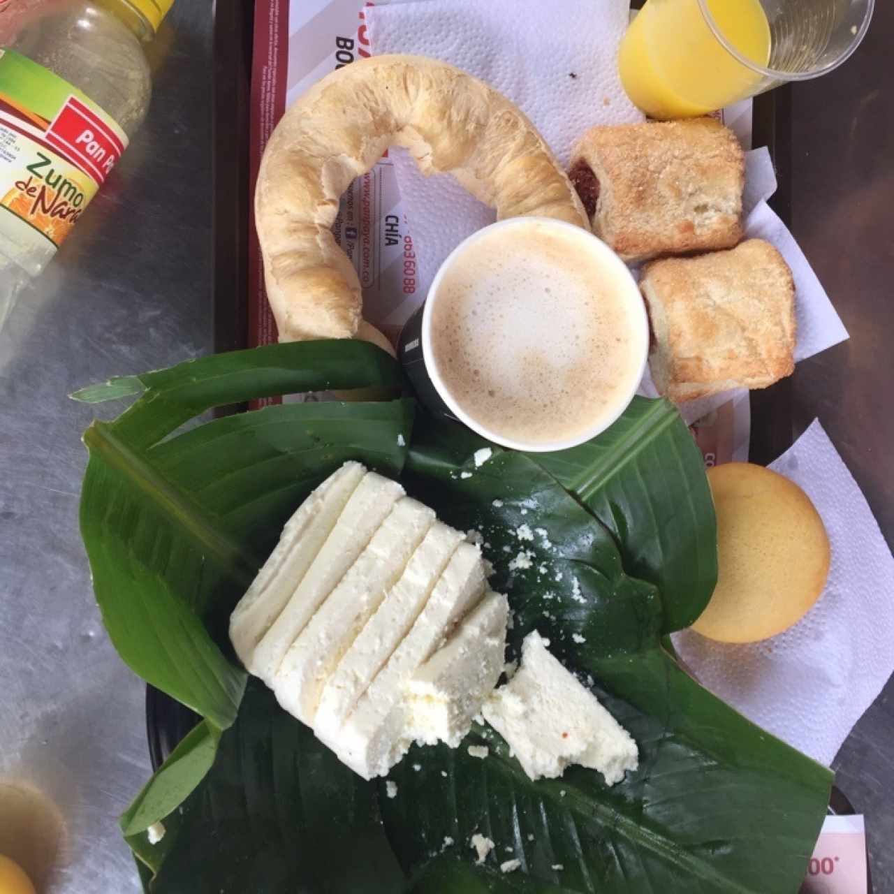 Queso campesino de hoja