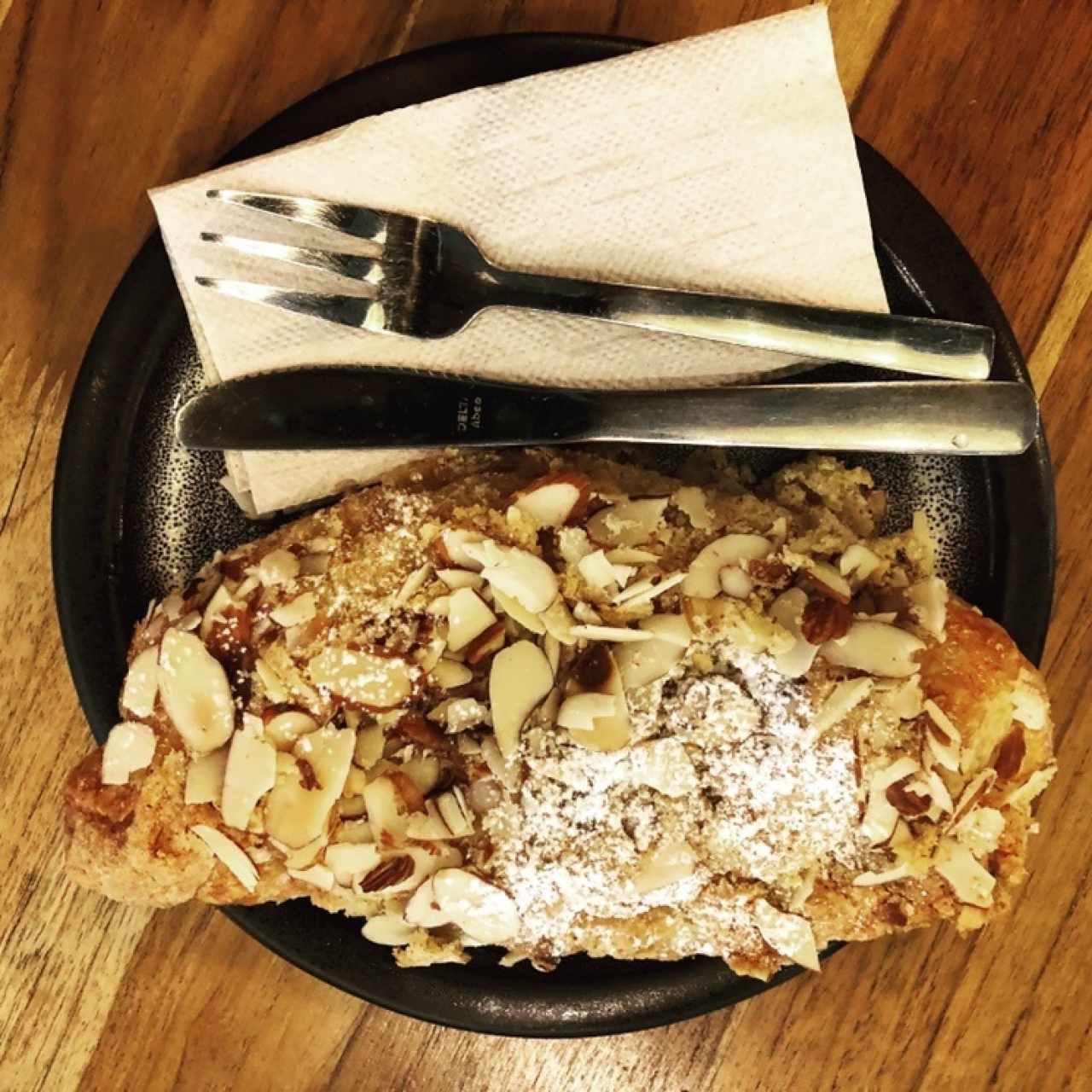 Croissant de almendras