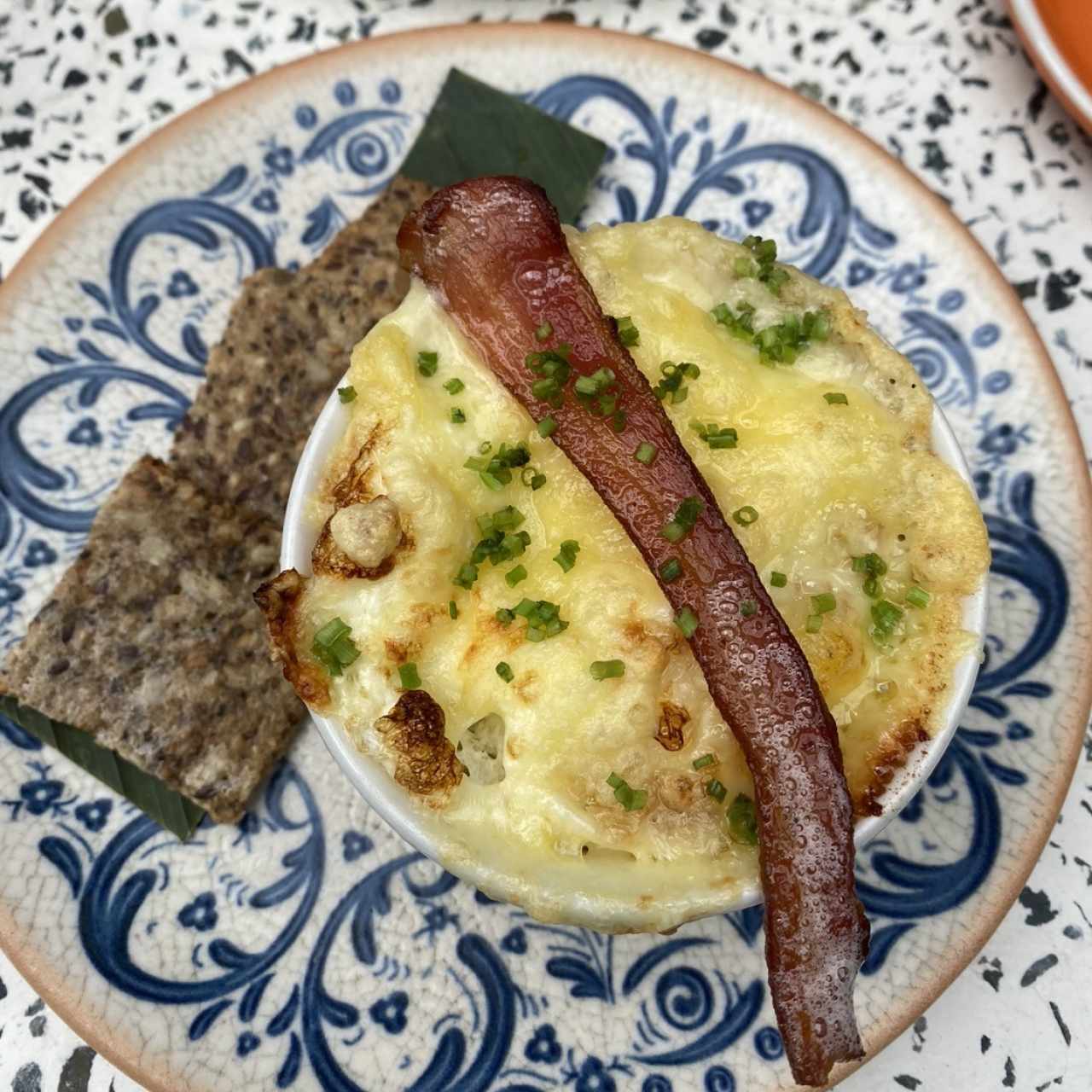 Huevo cocotte
