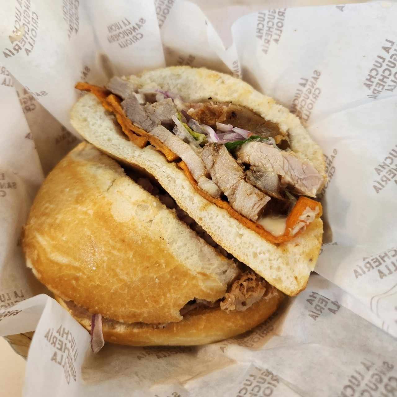 sandwich la lucha 