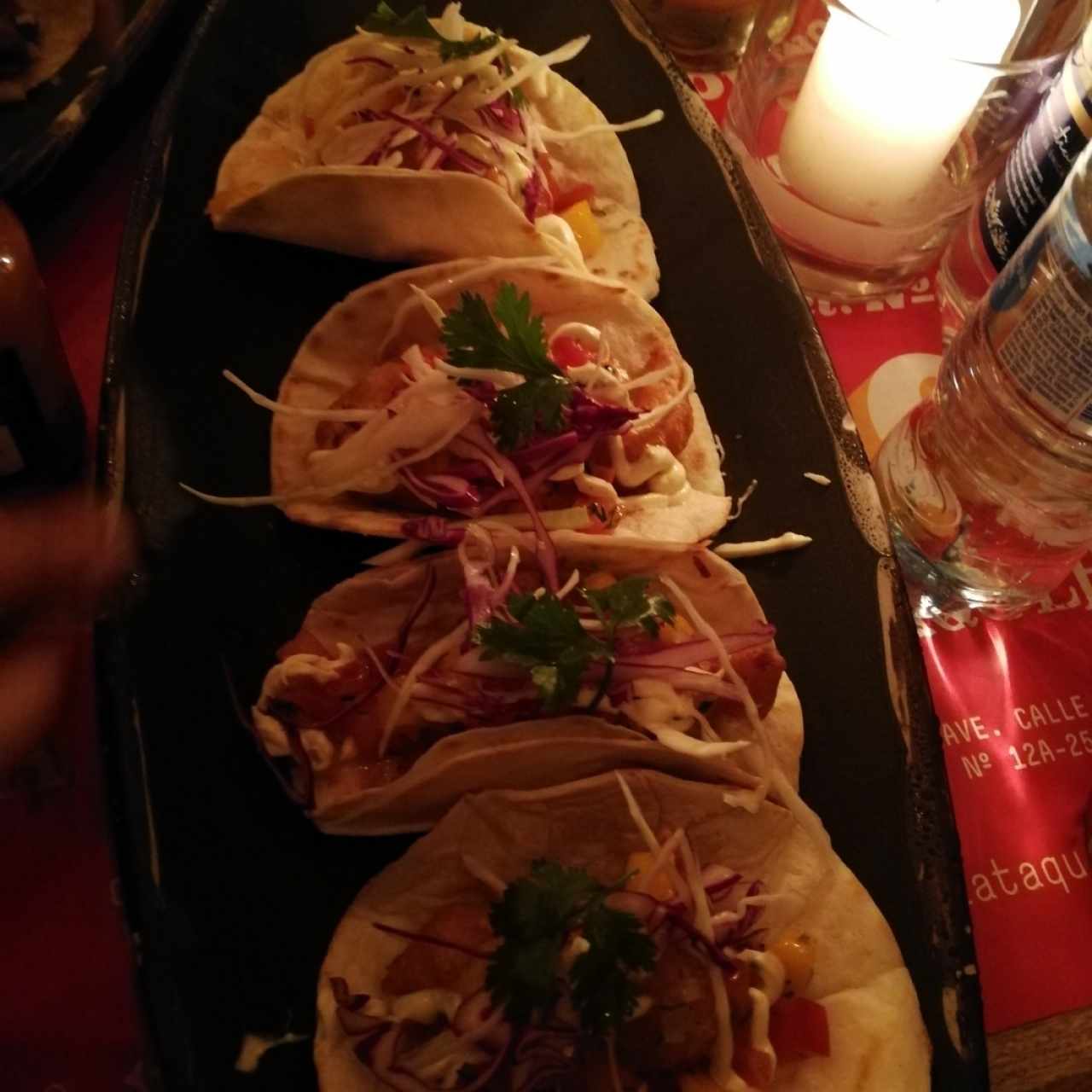 Taco de camarón crispy