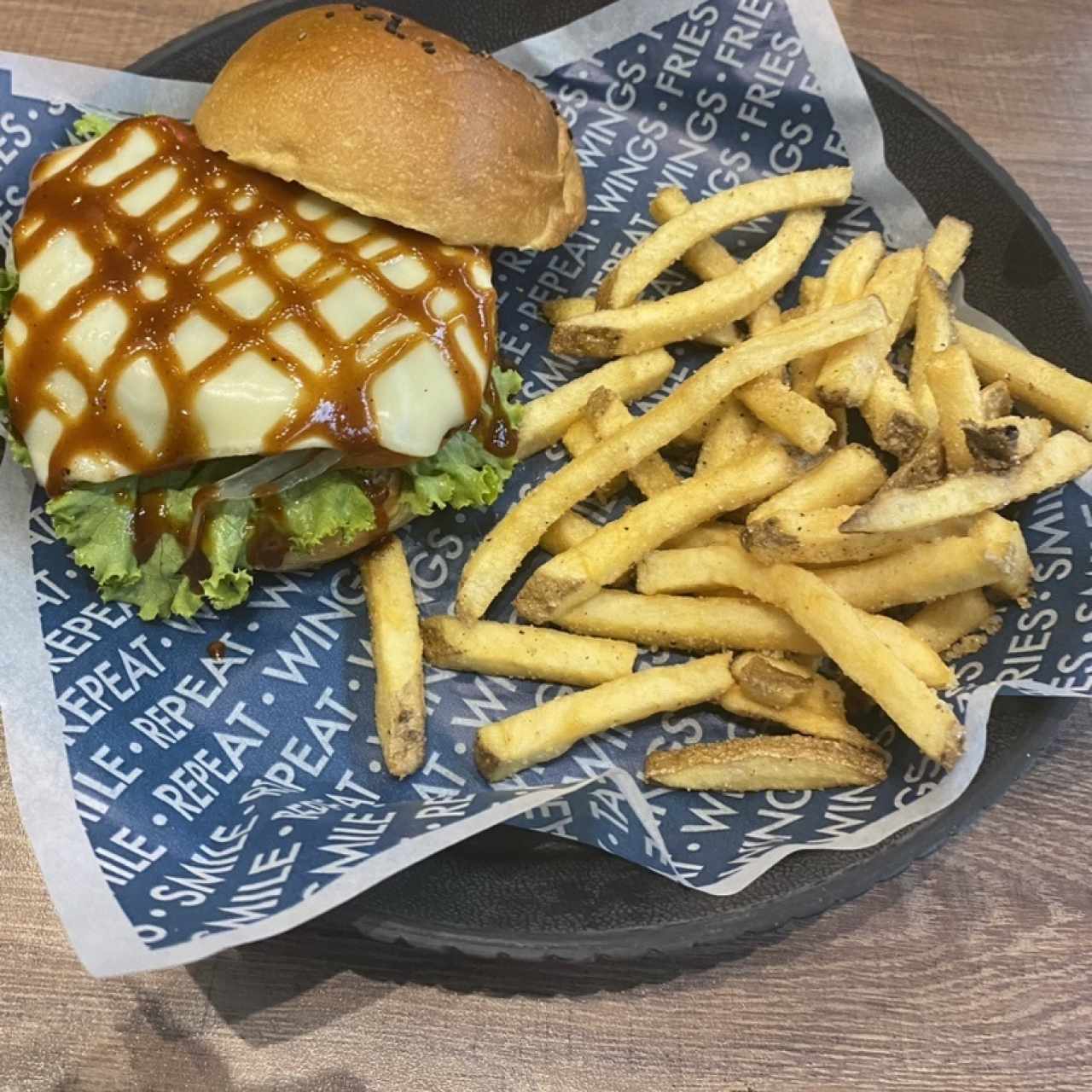 Hamburguesa artesanal 