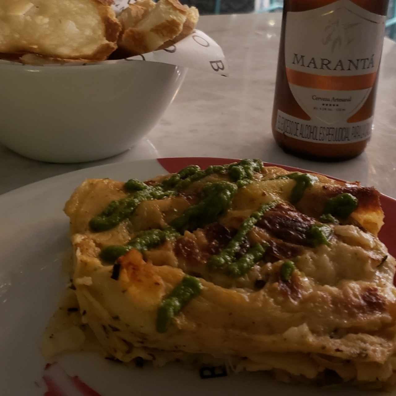 Lasagna de Pescado