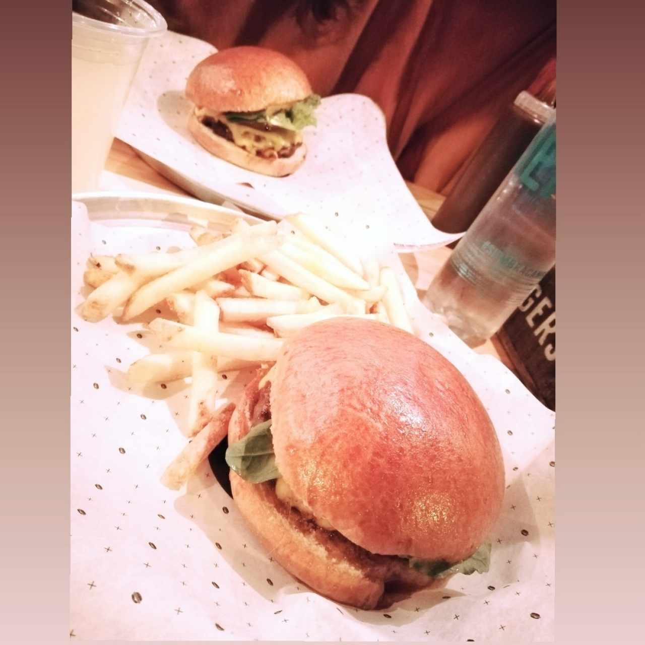 Spicy honey & cajun fries