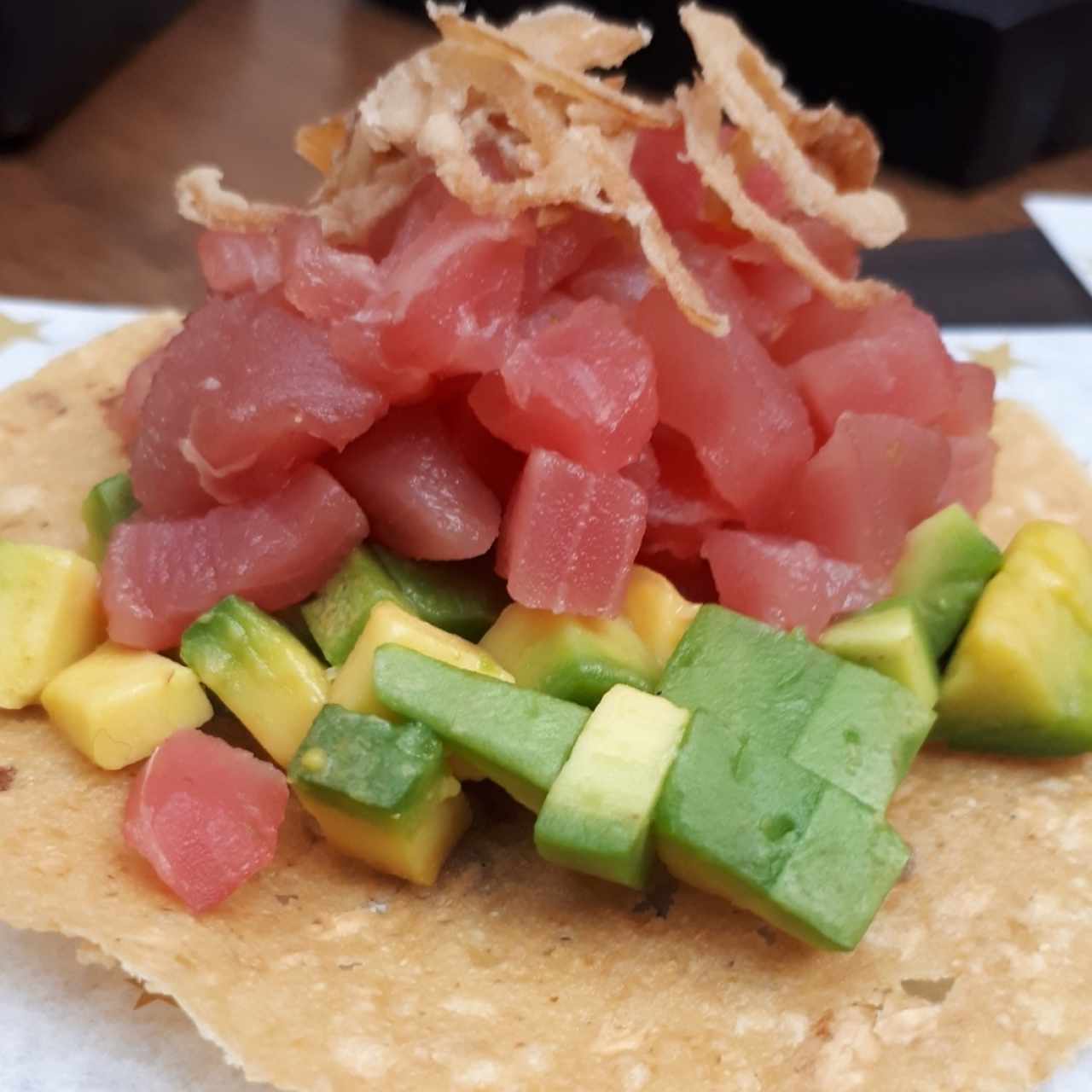 tostadas de atún