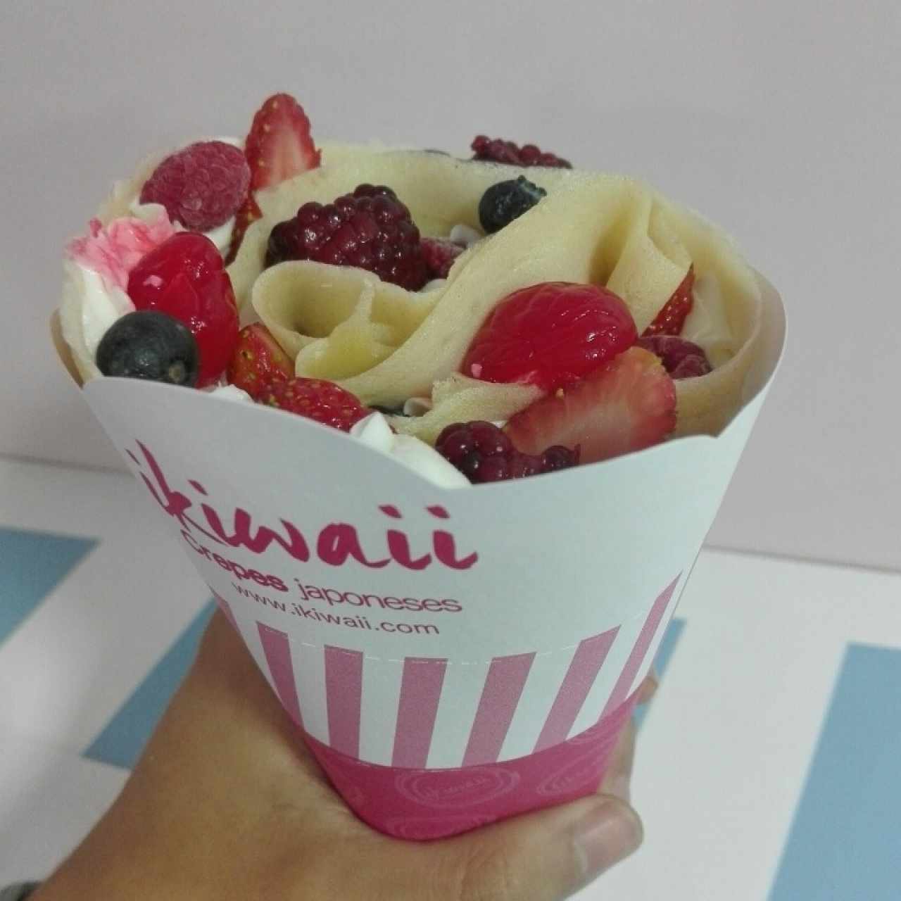Crepe frutos rojos
