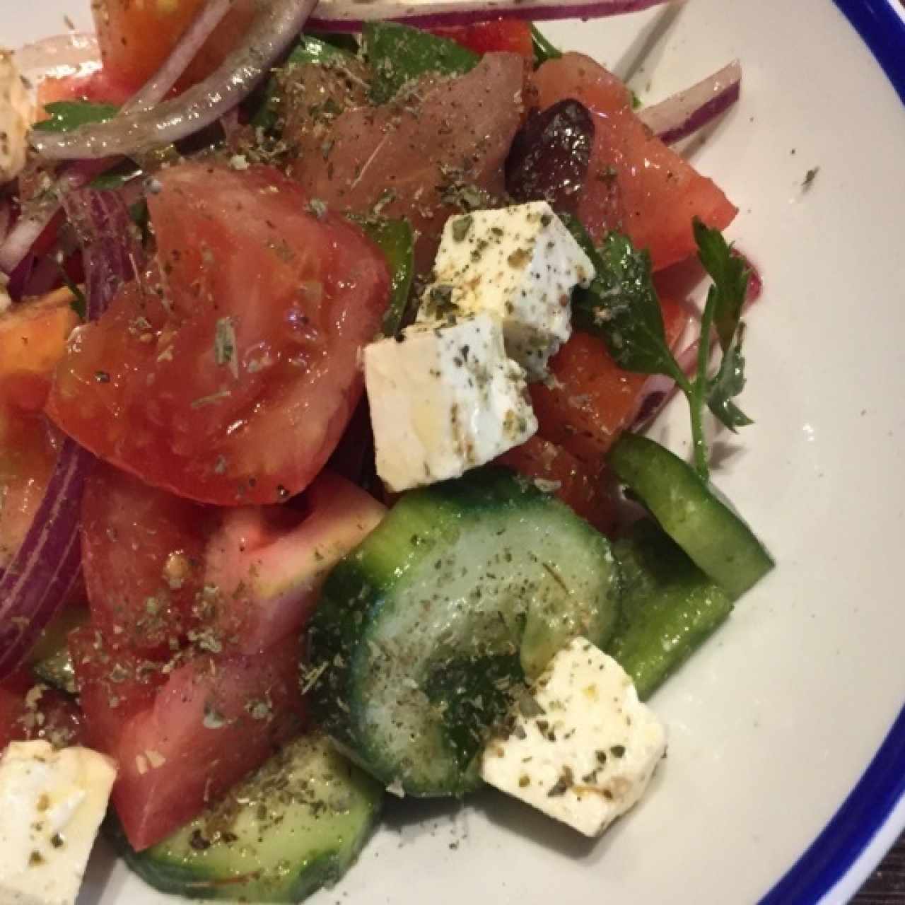 Ensalada griega