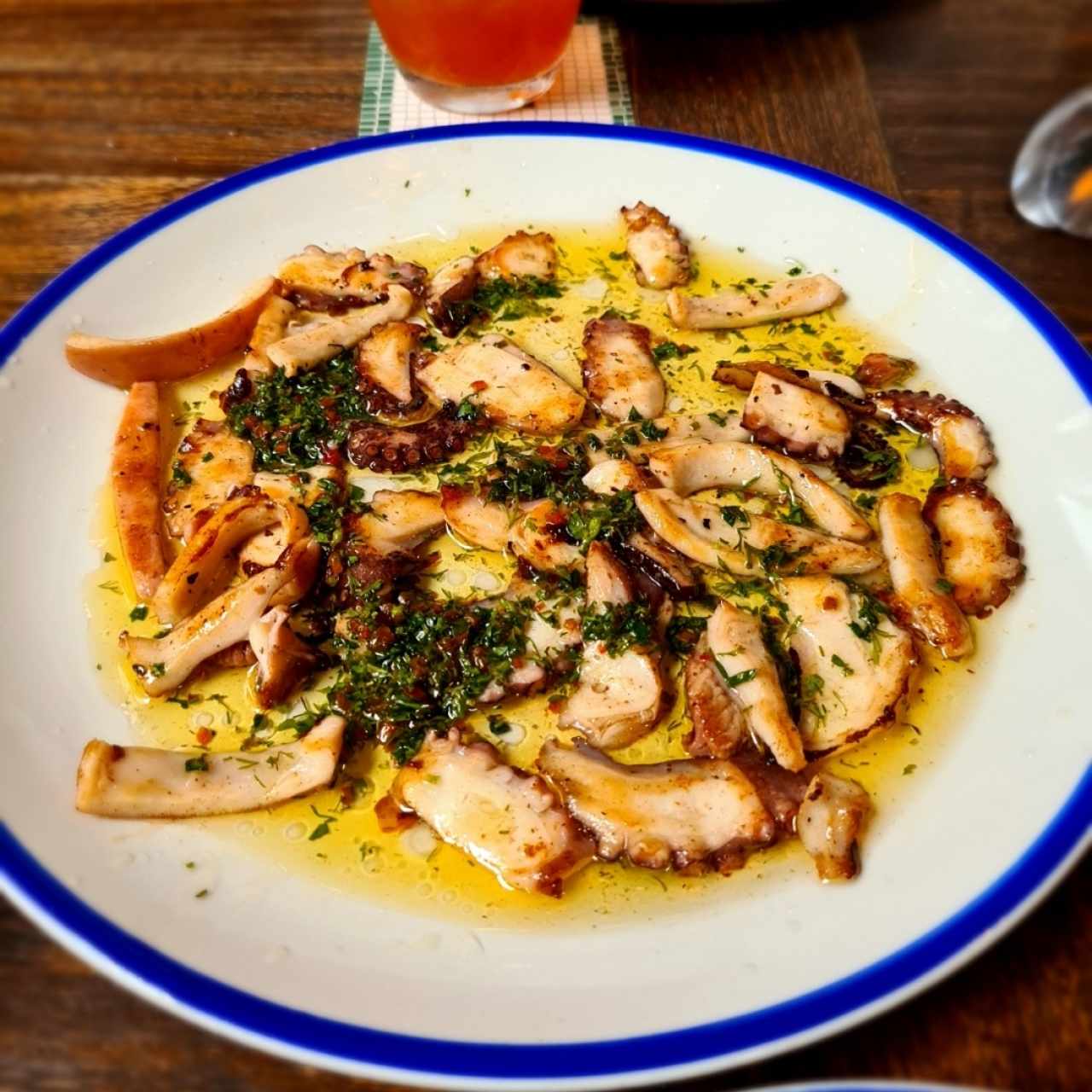 Tajadas de pulpo
