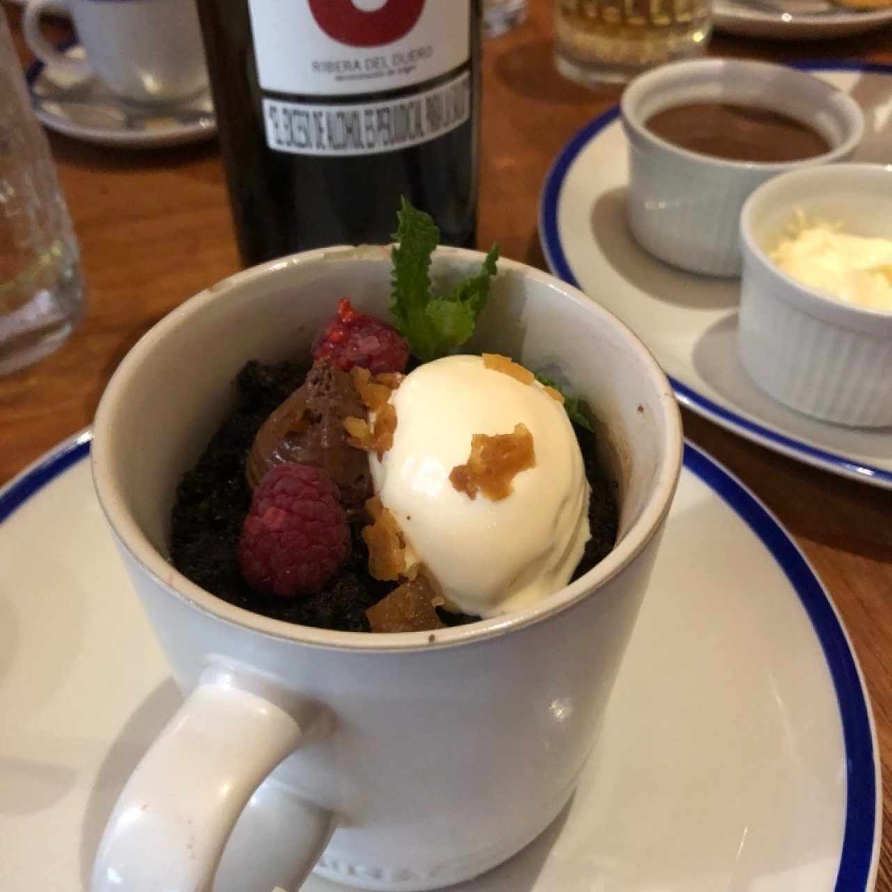 chocolates con helado