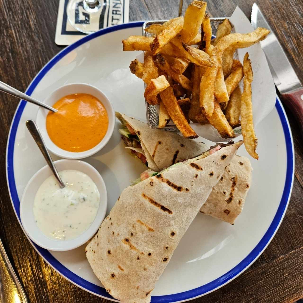 Shawarma de albóndigas de cordero