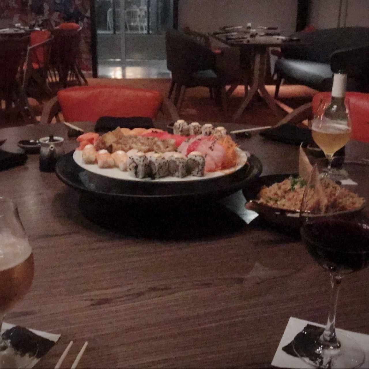variedad sushi