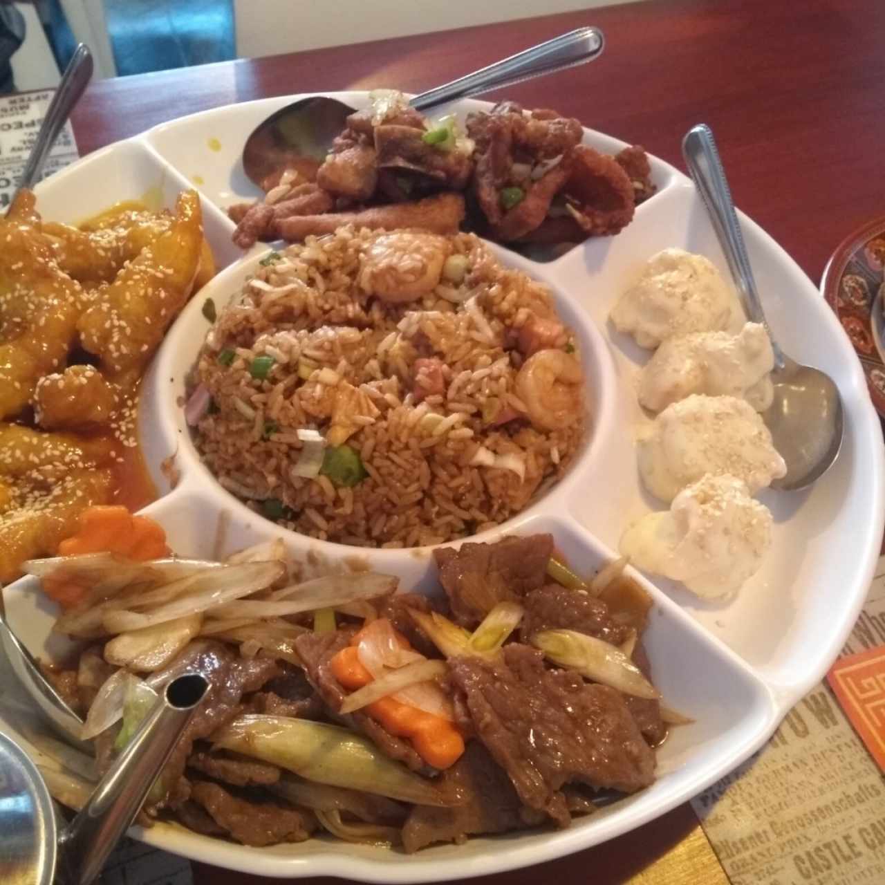 plato de degustación