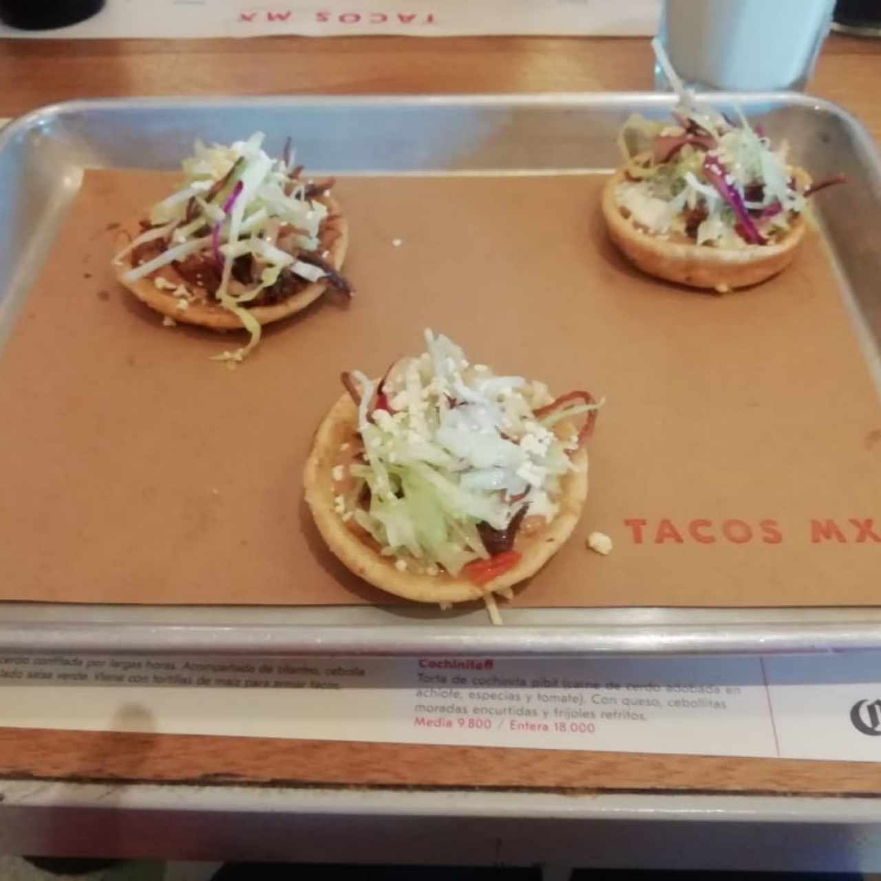 Sope machaca.