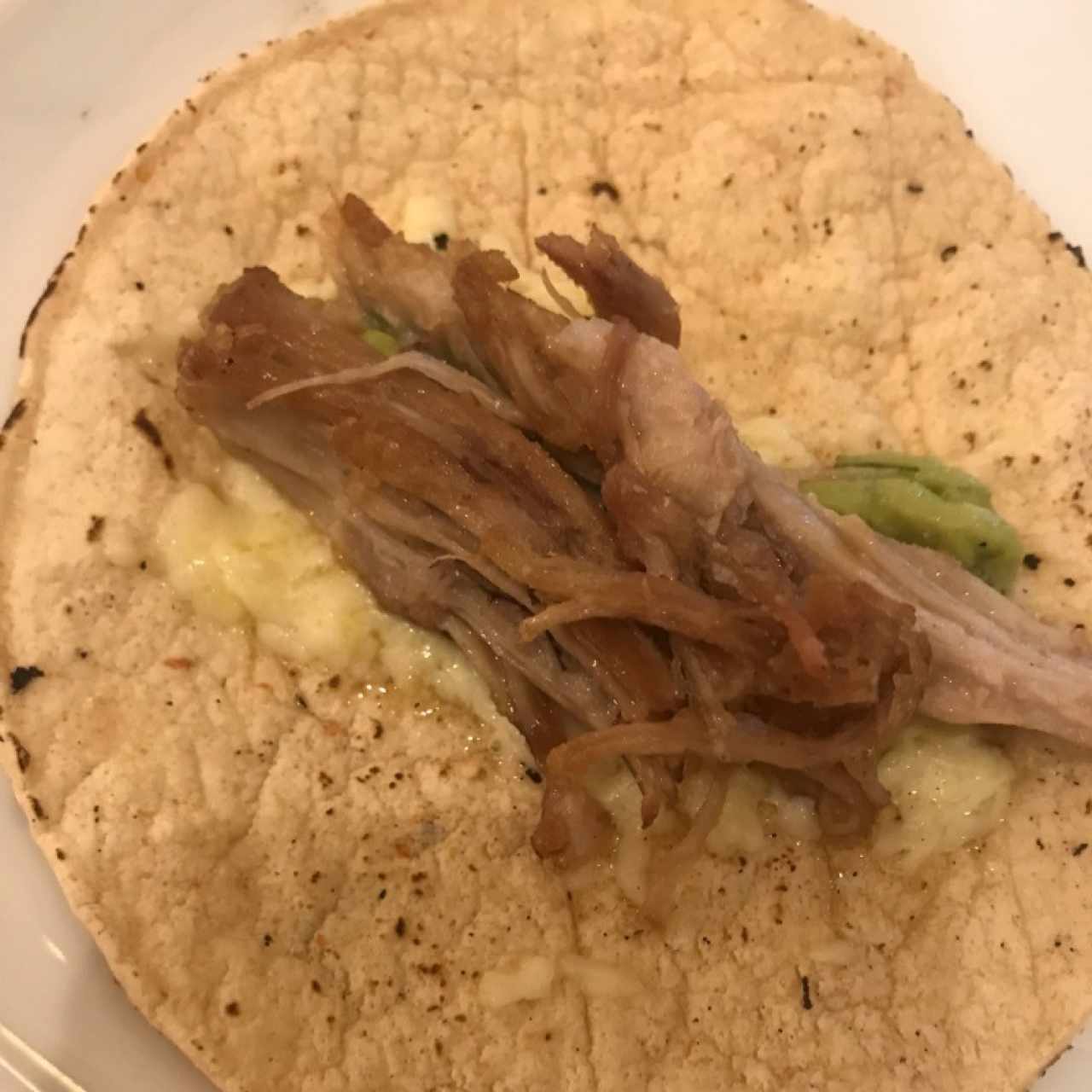 Taco de carnitas para niños