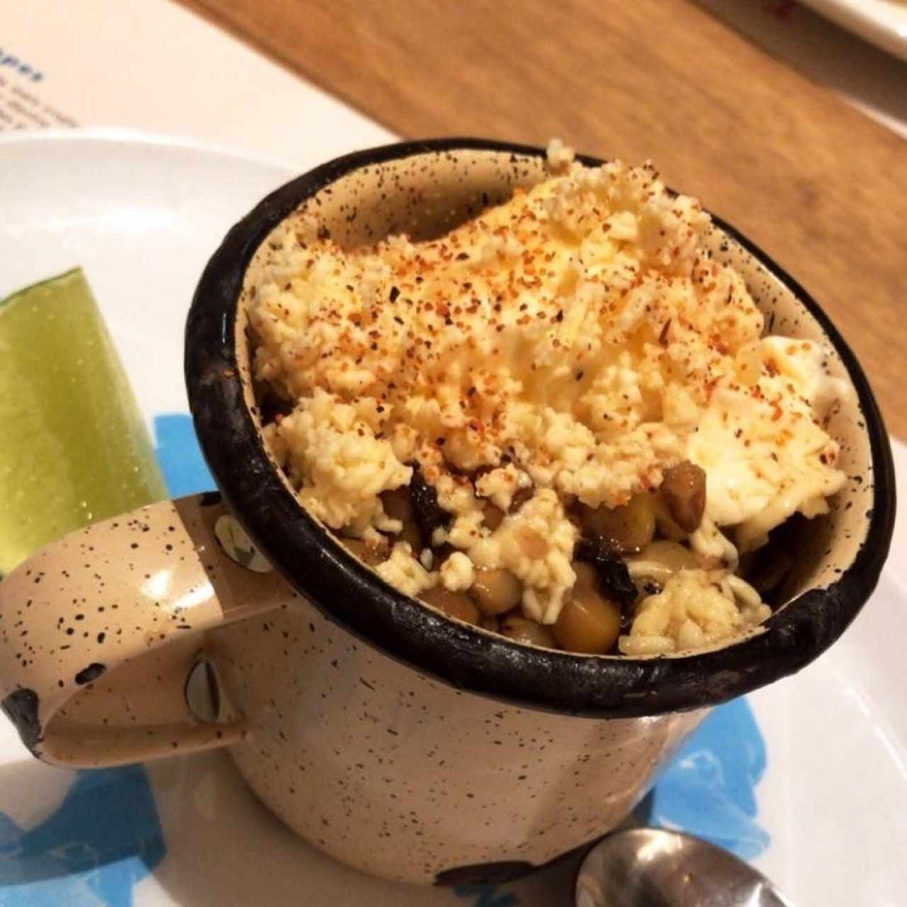 Esquites Caldudos