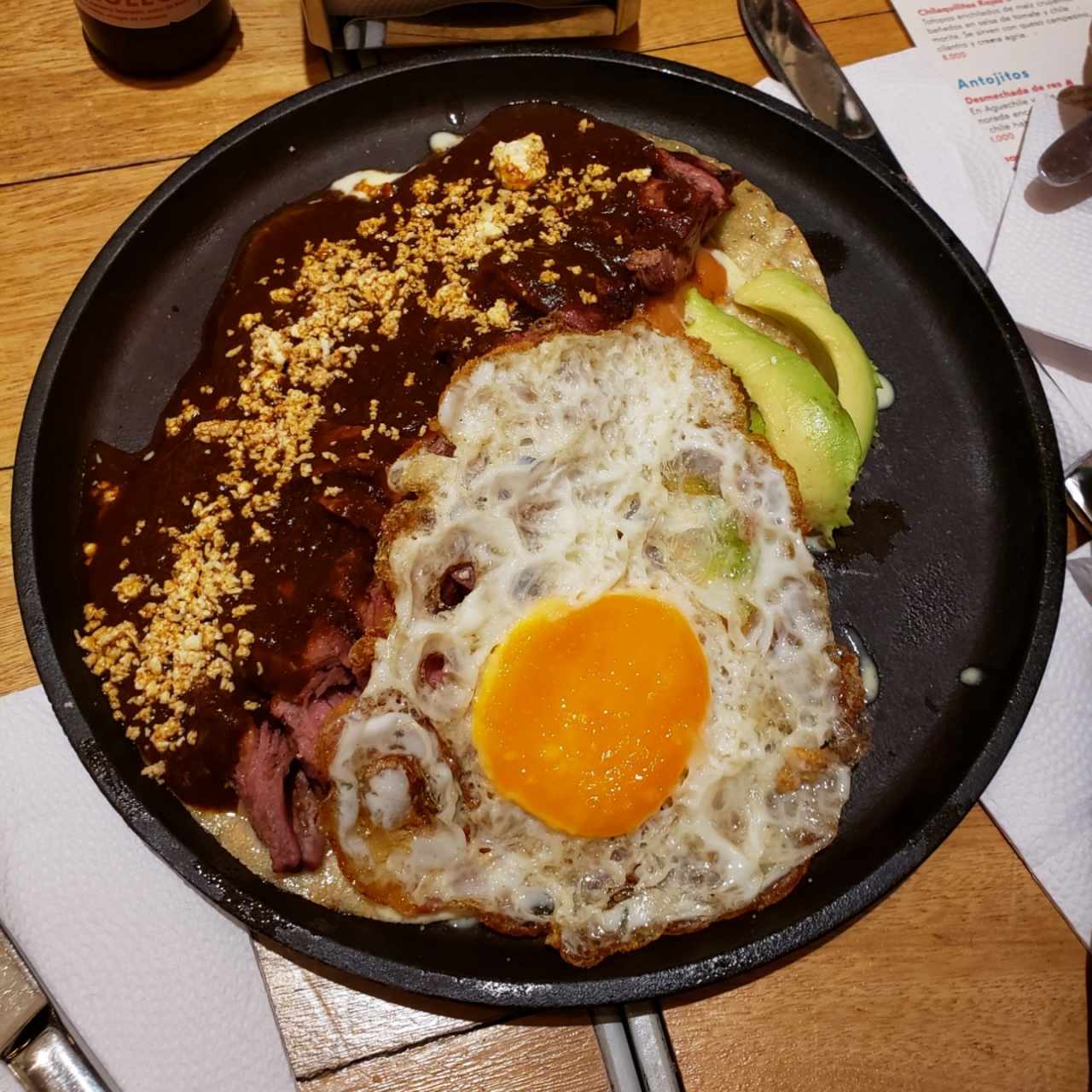 Bistec a Caballo Ranchero