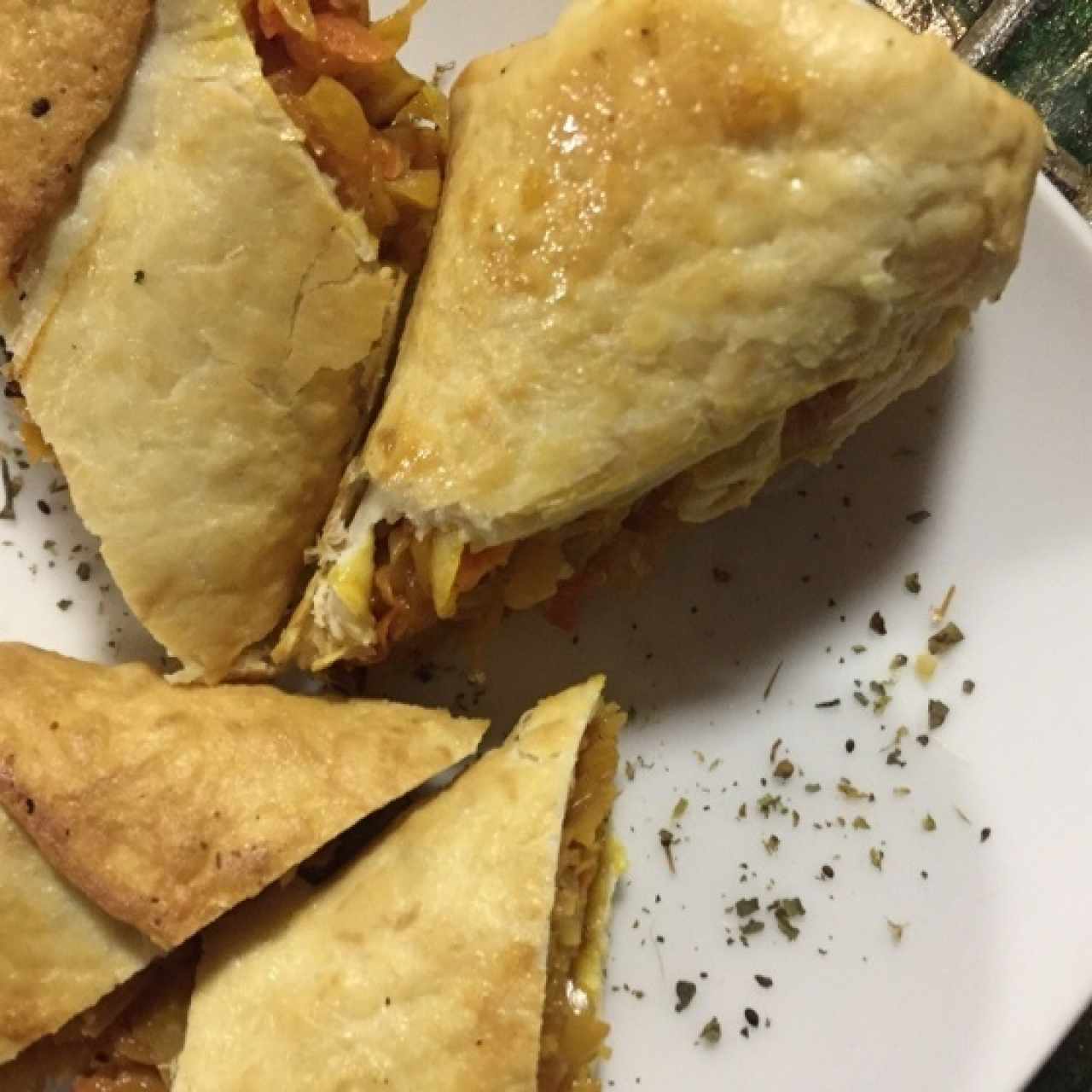 Rollitos vegetarianos