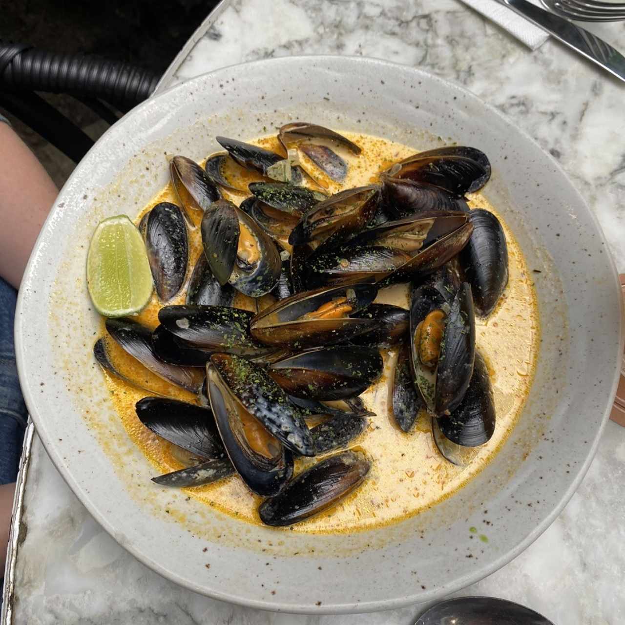 Caldereta de mejillones