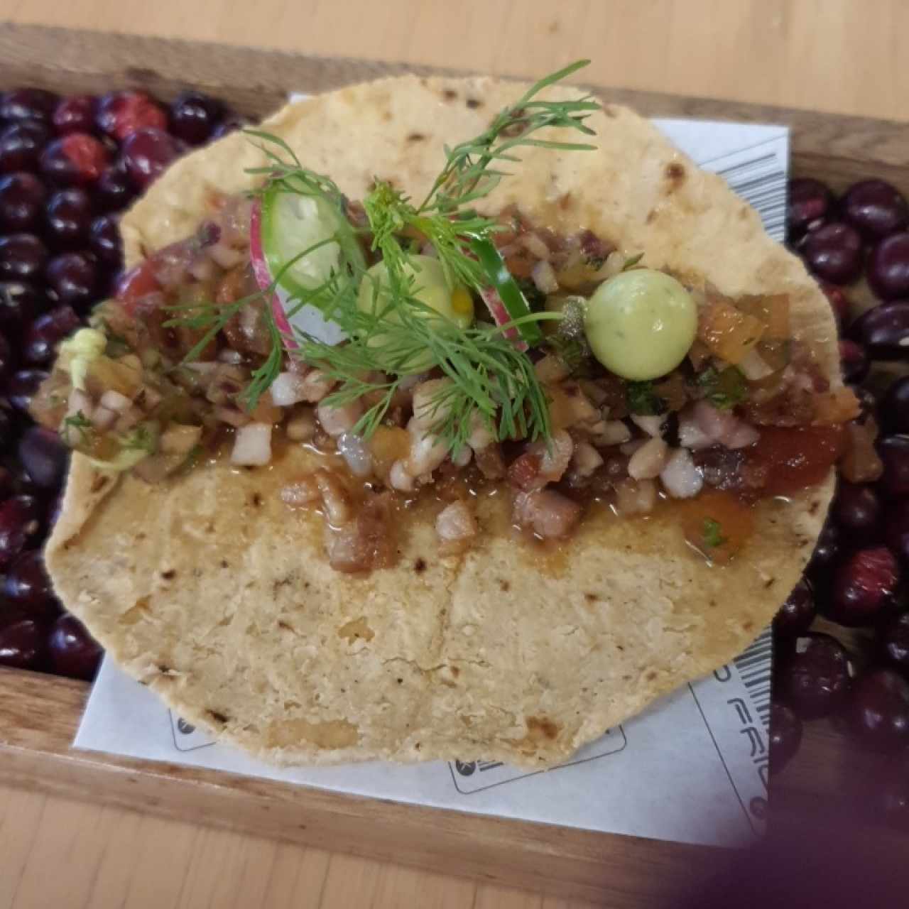 taco de chicharron