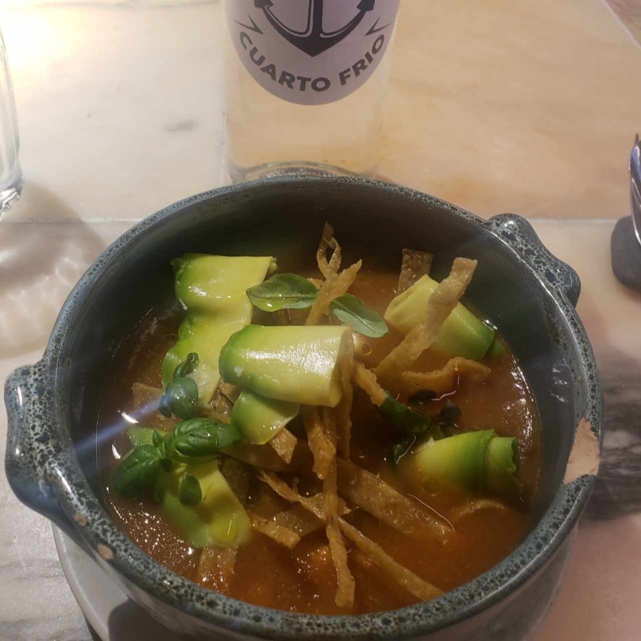 sopa de tomate