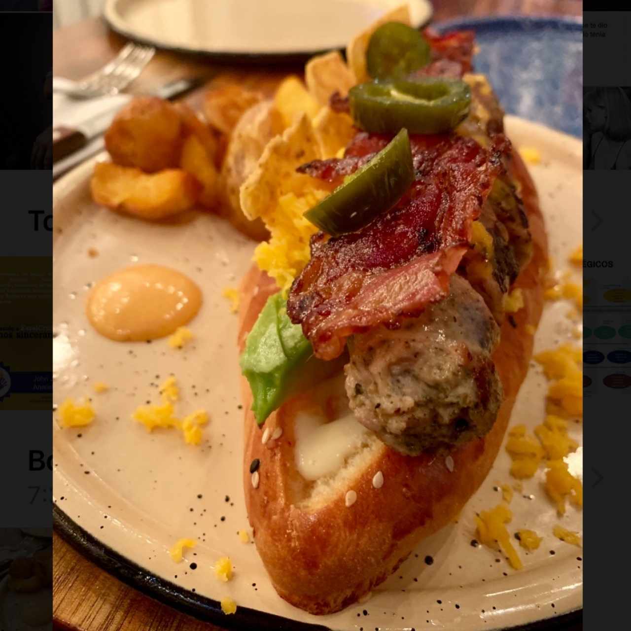 Hot dog Mexicano
