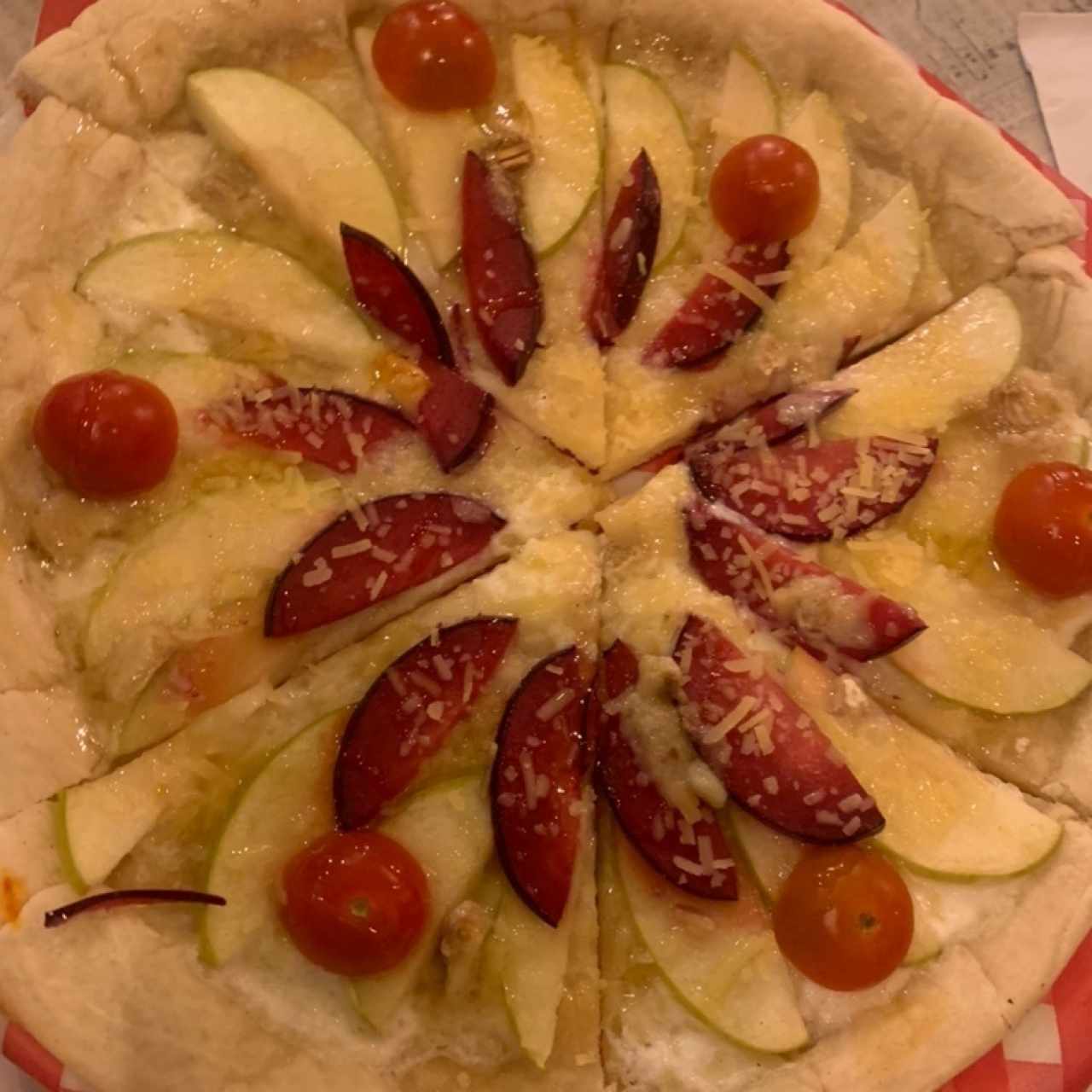 Pizza queso brie