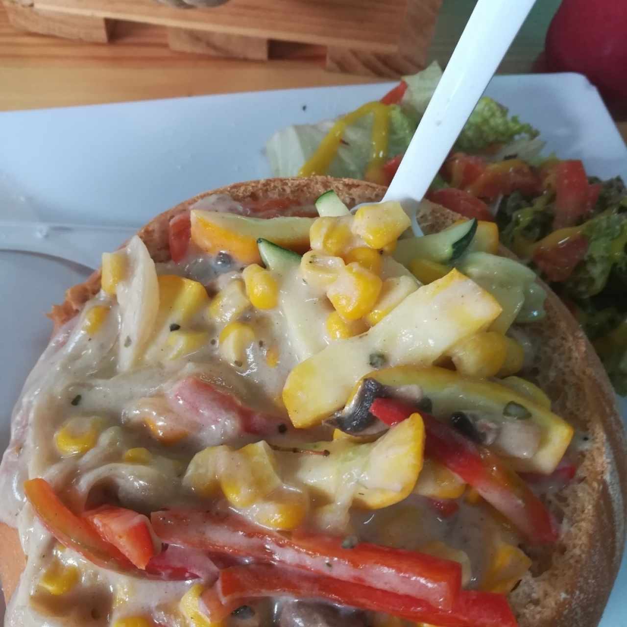 Pancook vegetariano
