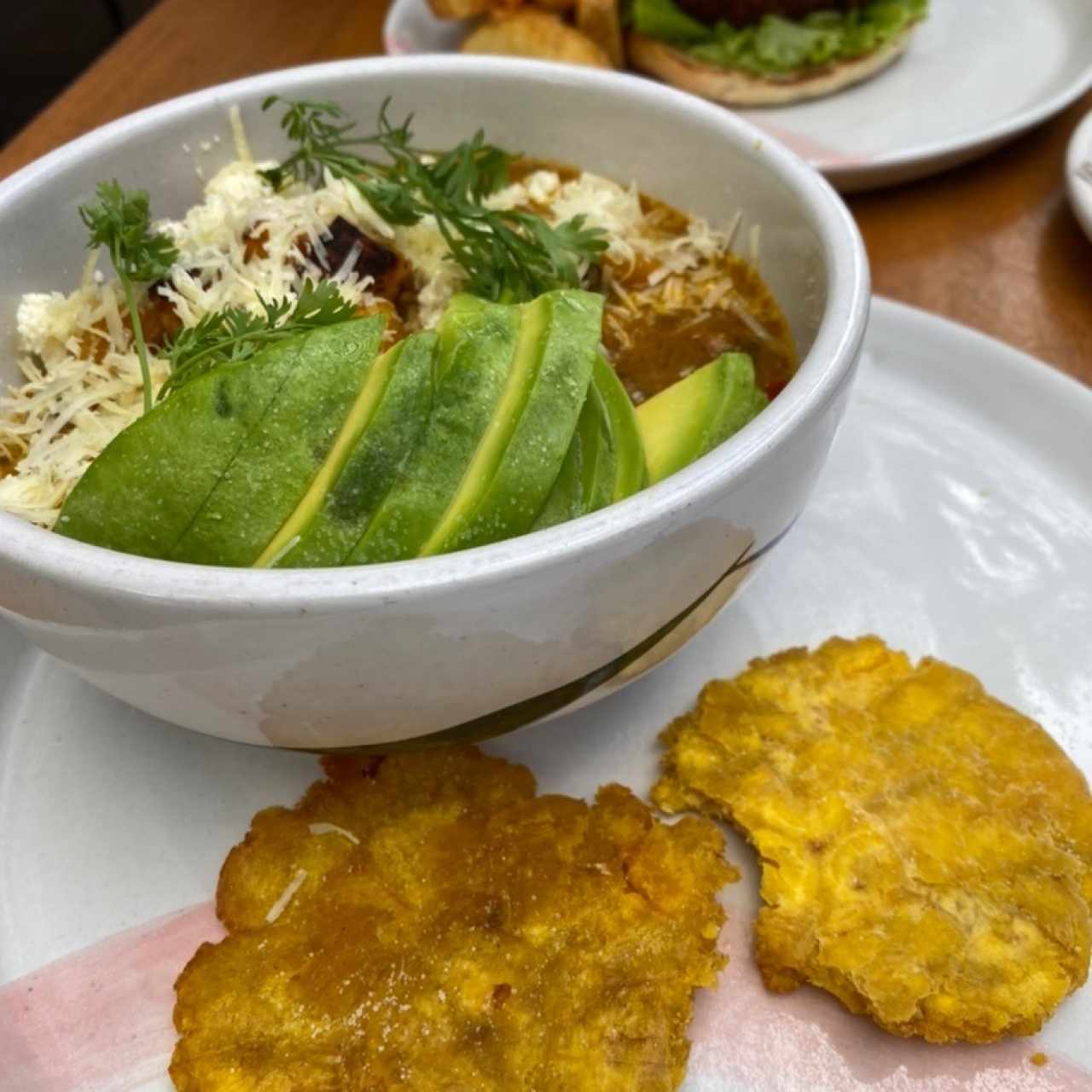 Plato fuerte del día. Encocado de zapallo 