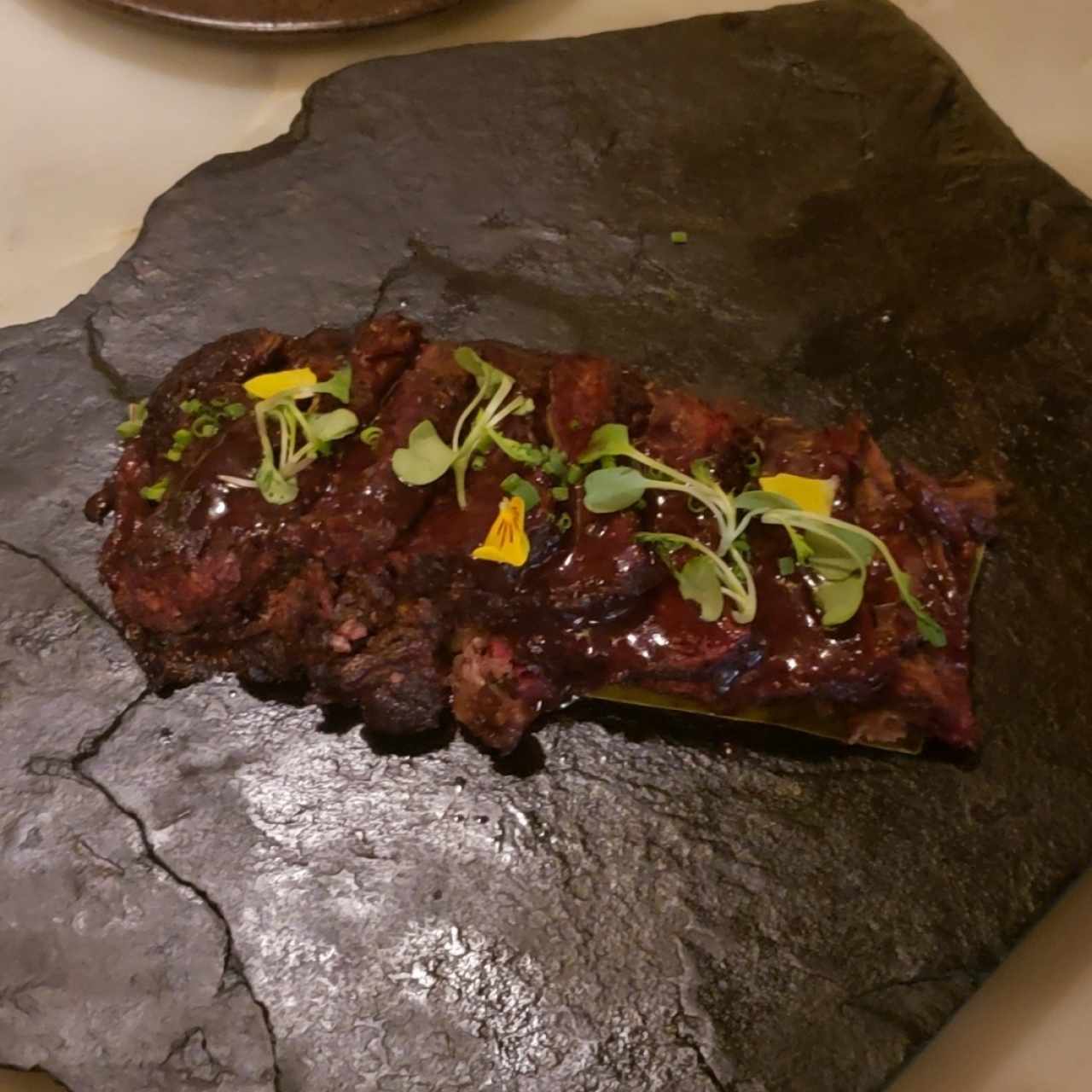 Grilled and Smoked Short Rib (Asado de Tira ahumado por 12 horas)