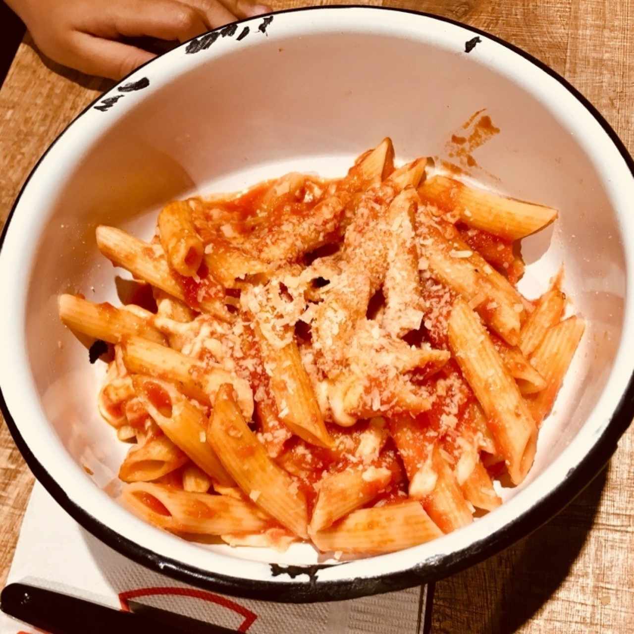 Pasta en Salsa Napolitana 