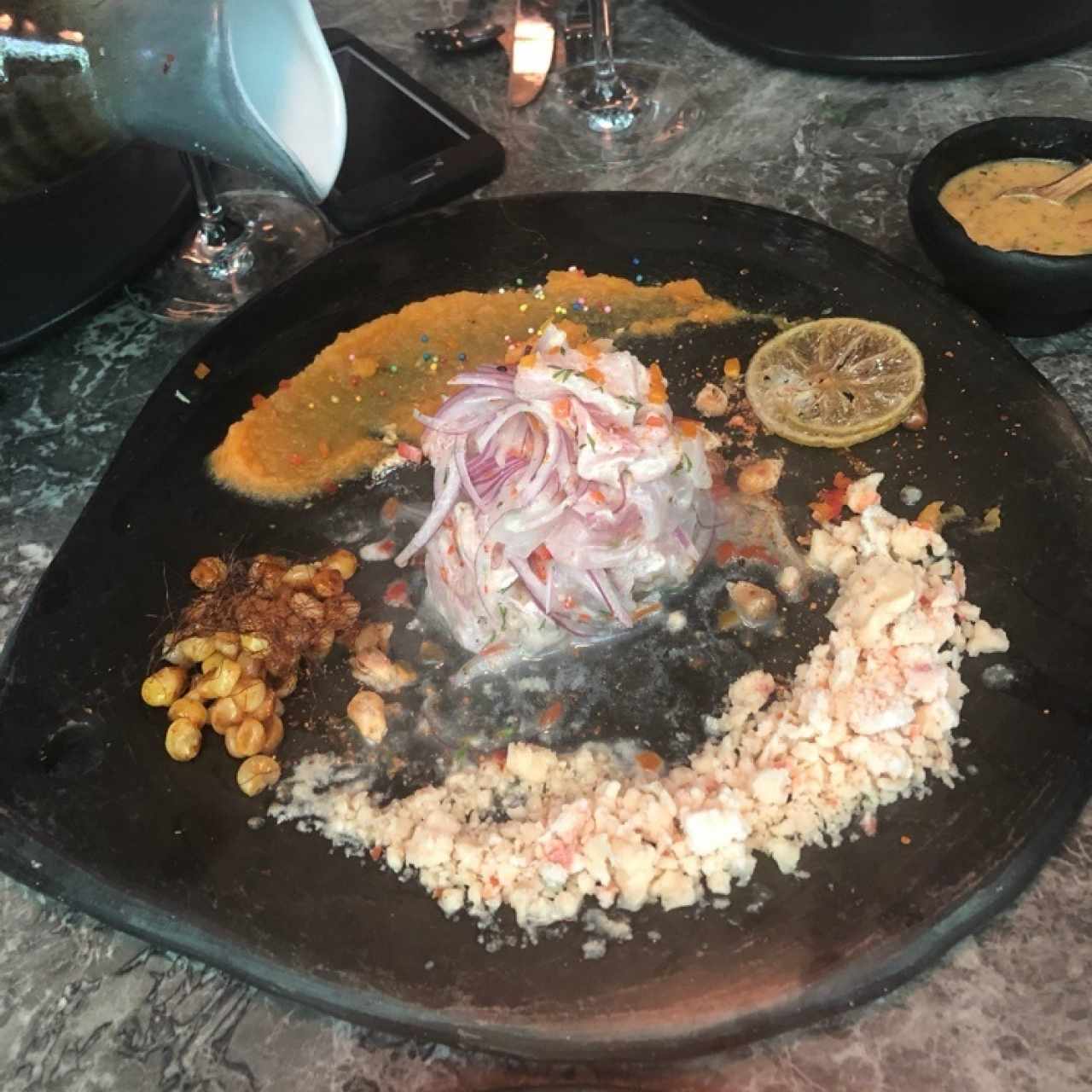 ceviche de corvina
