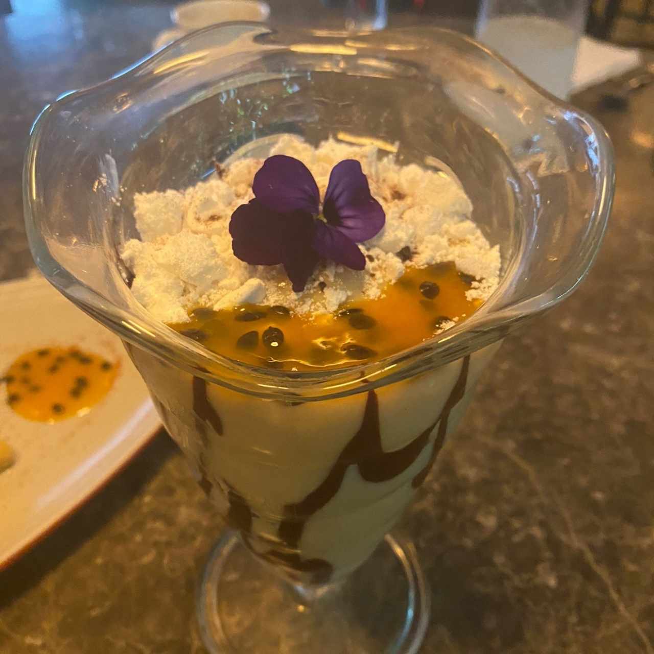 postre de chirimoya