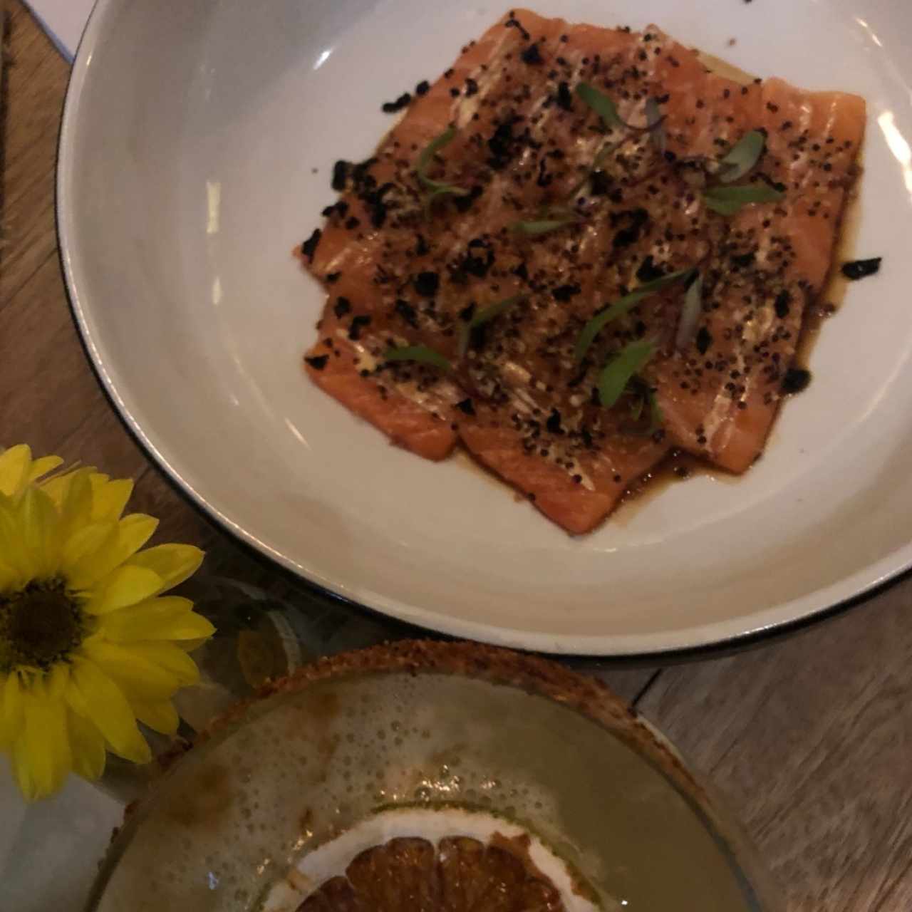 salmon Tataki