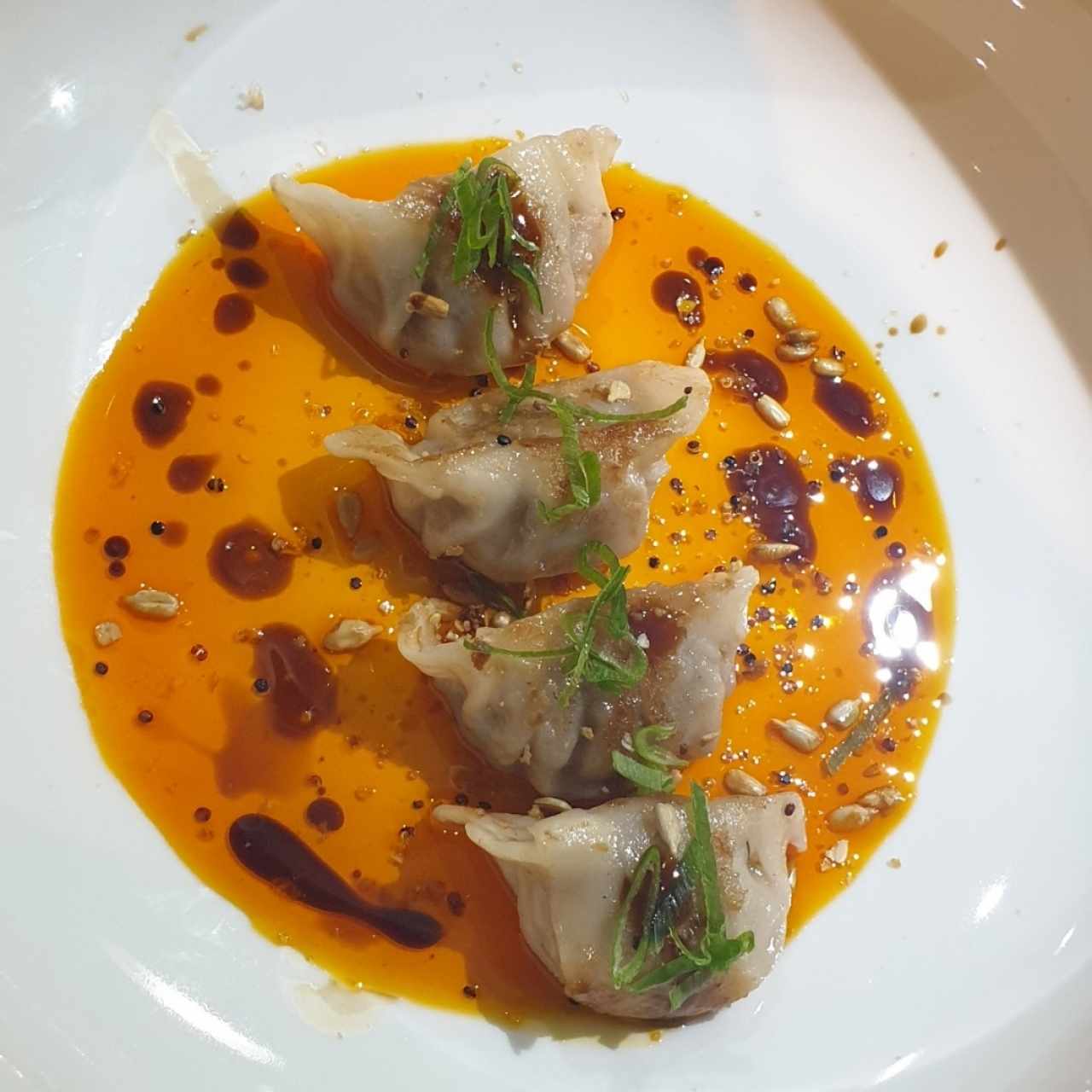 Chilli Gyozas 