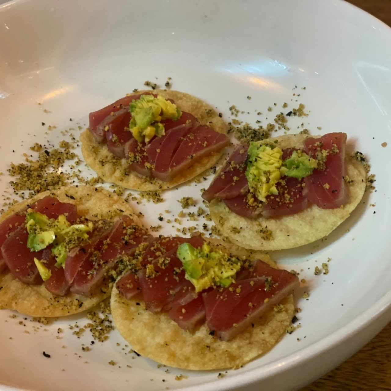 Tostadas de Tuna 