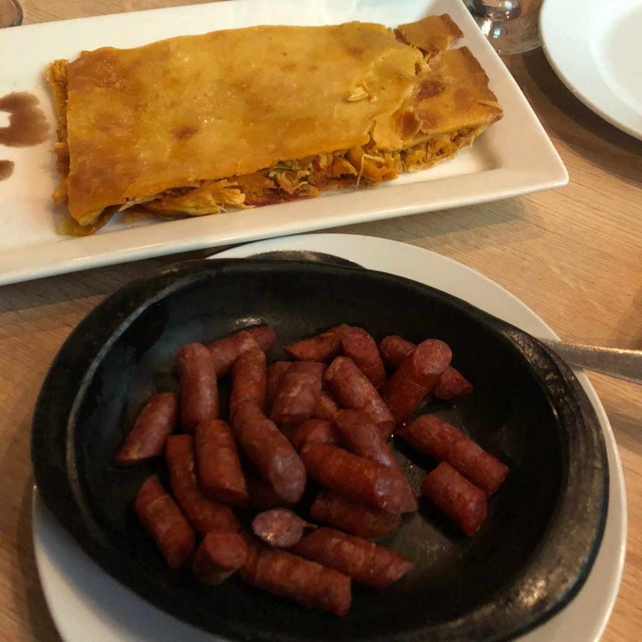 empanada gallega y chistorras 