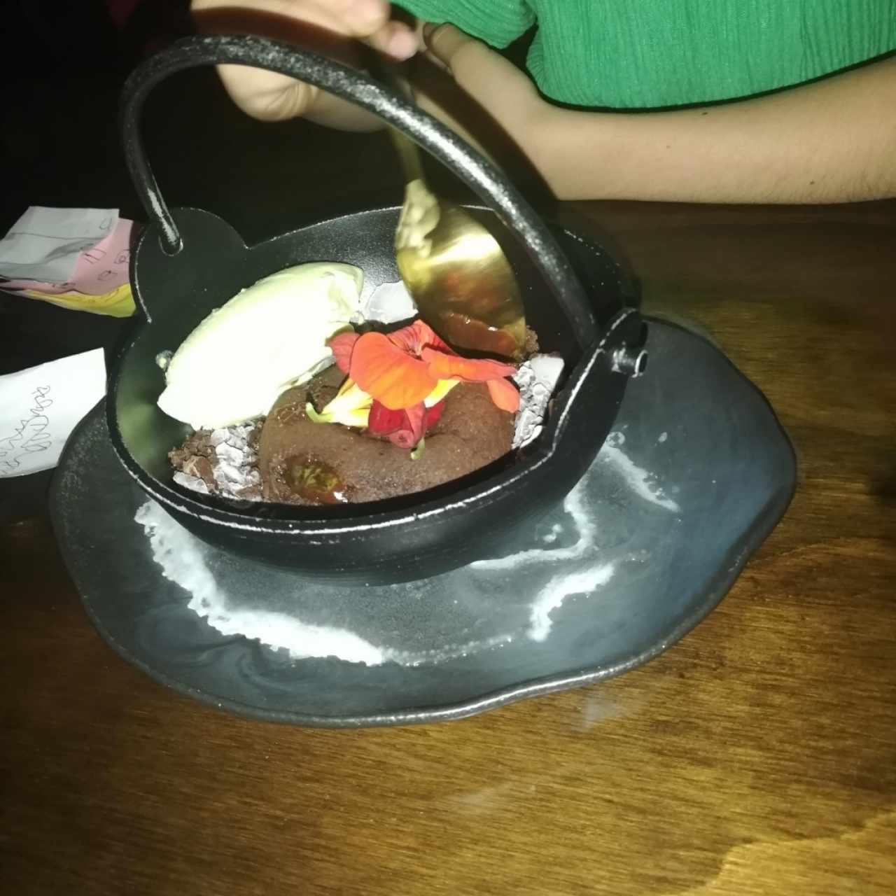 monte volcan de chocolate 