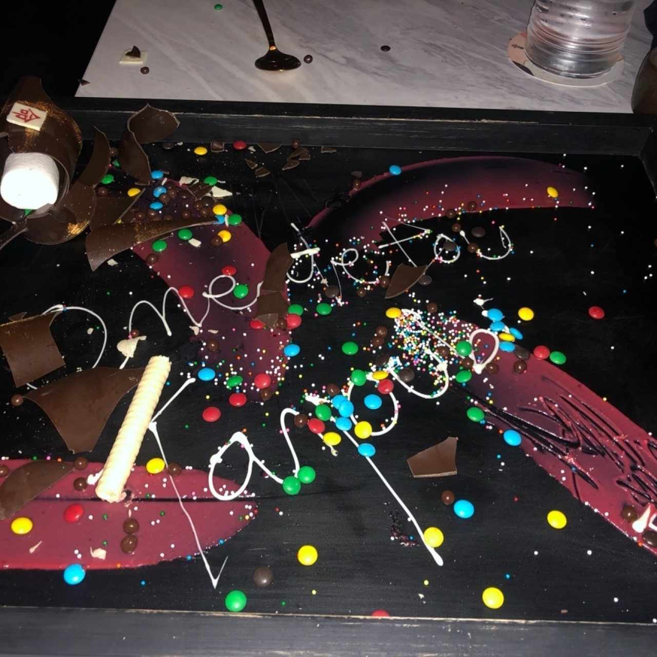 Postre de cumpleaños