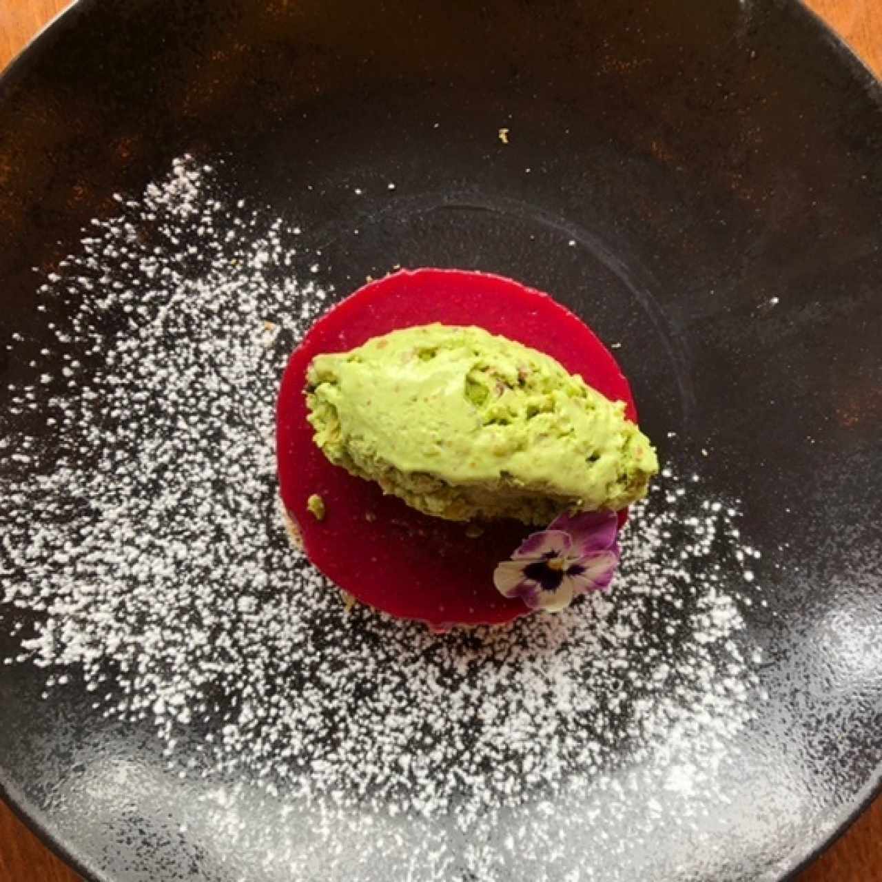 Postre pistacho