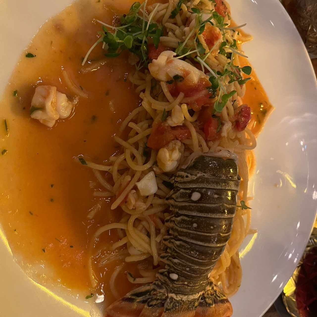 Pasta con Langosta
