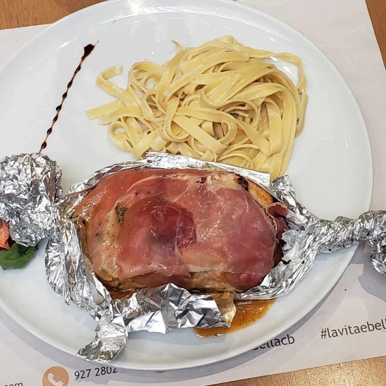 Salmon al Cartoccio 