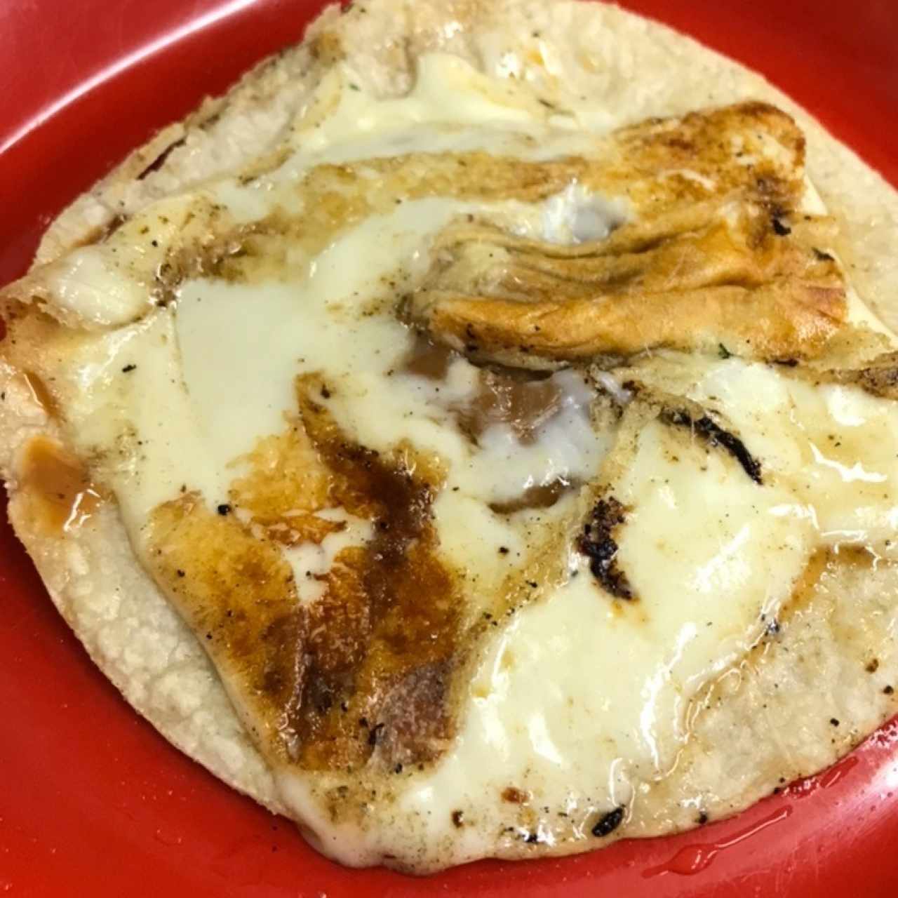 Taco queso y arequipe