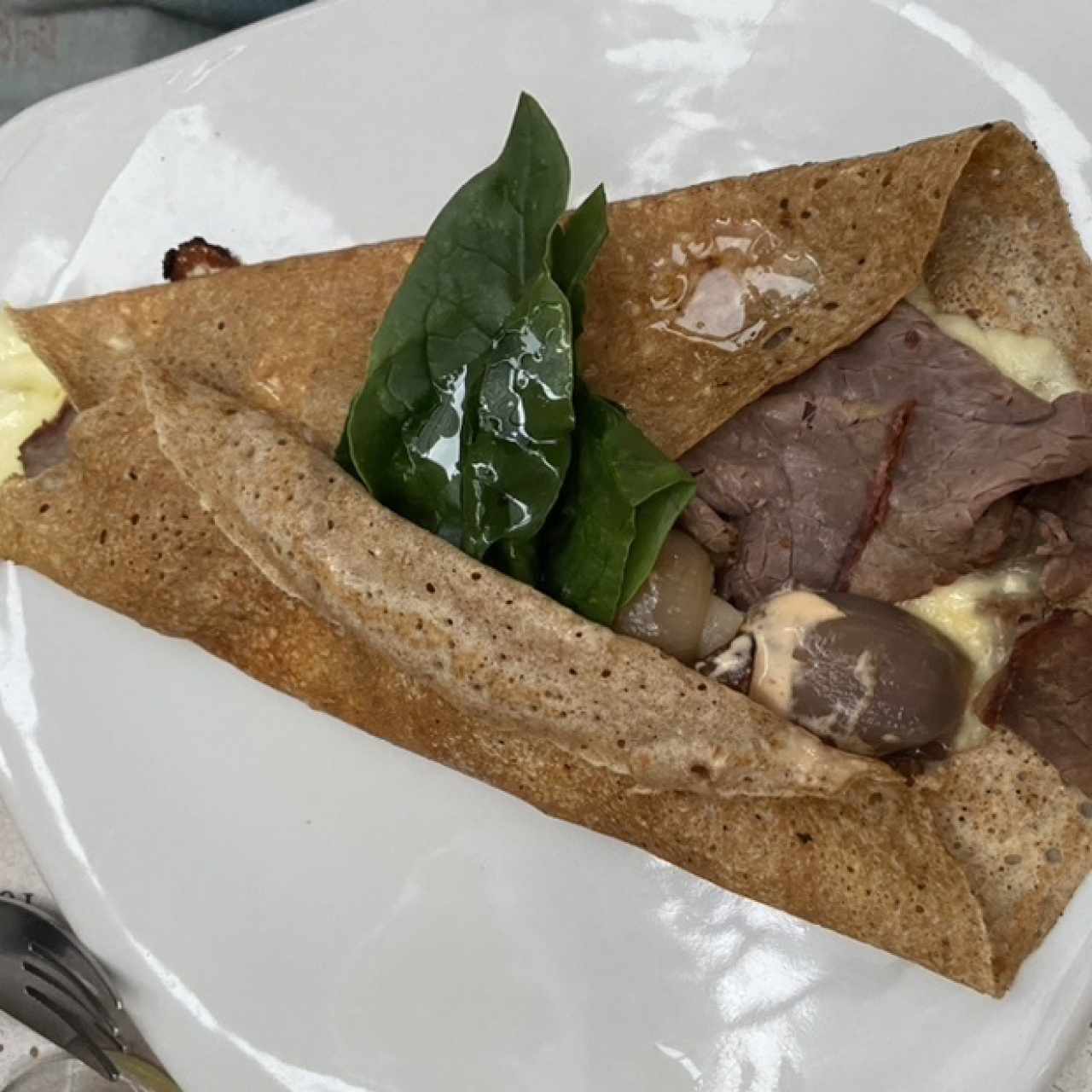 Creppe Piccadilly (roast beef)