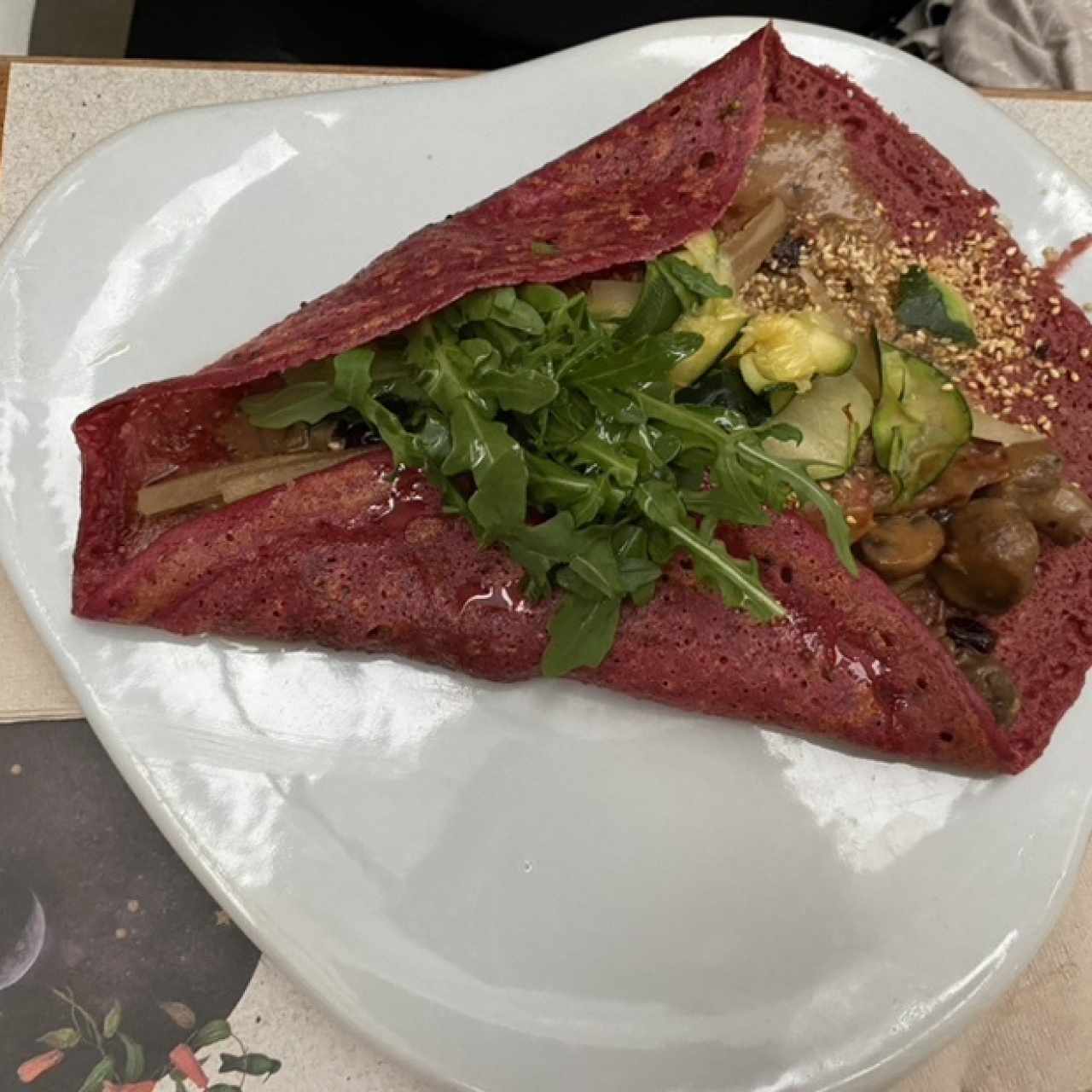 Creppe Artesano (champiñones)